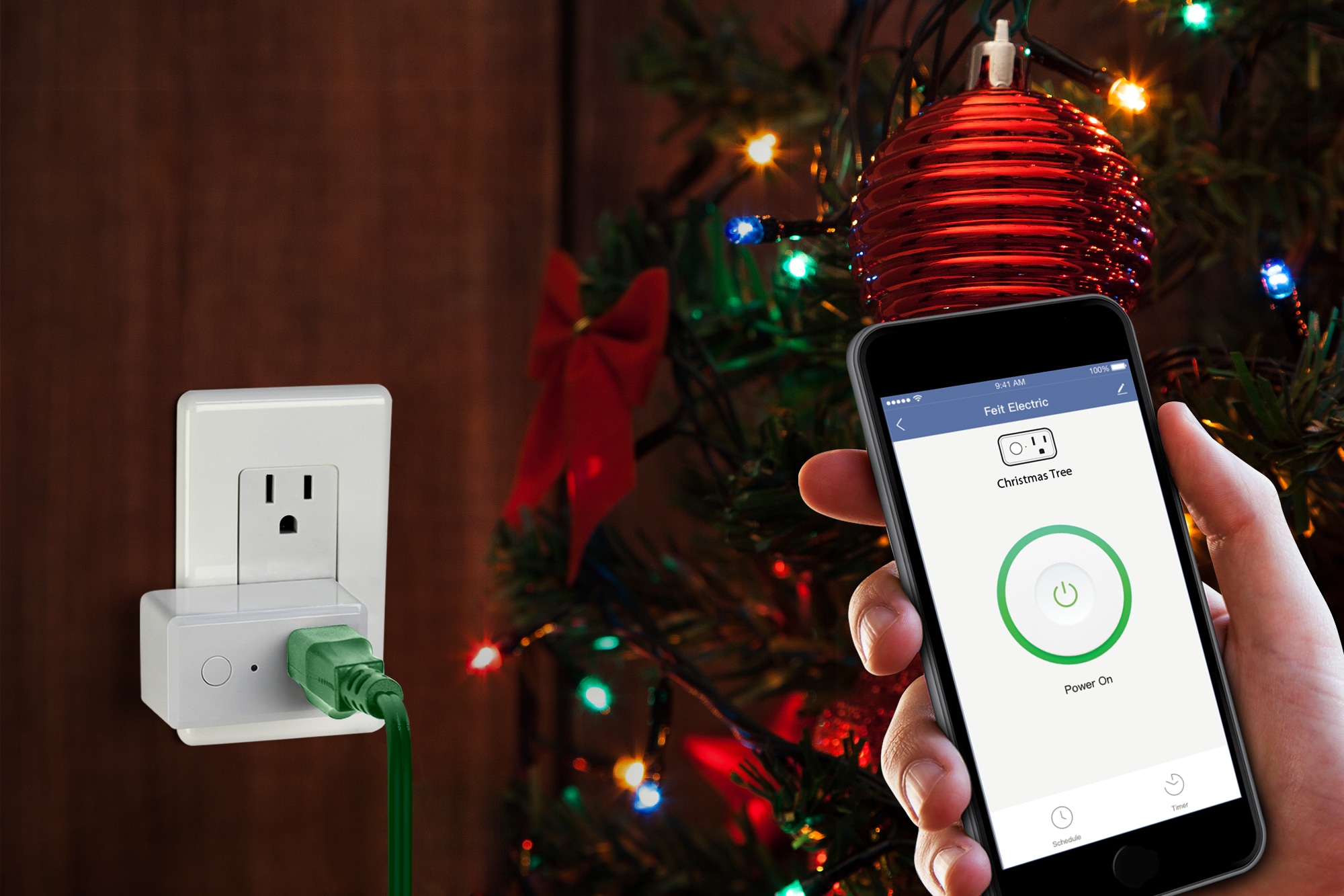 Feit Electric 120-Volt 1-Outlet Indoor Smart Plug in the Smart Plugs  department at