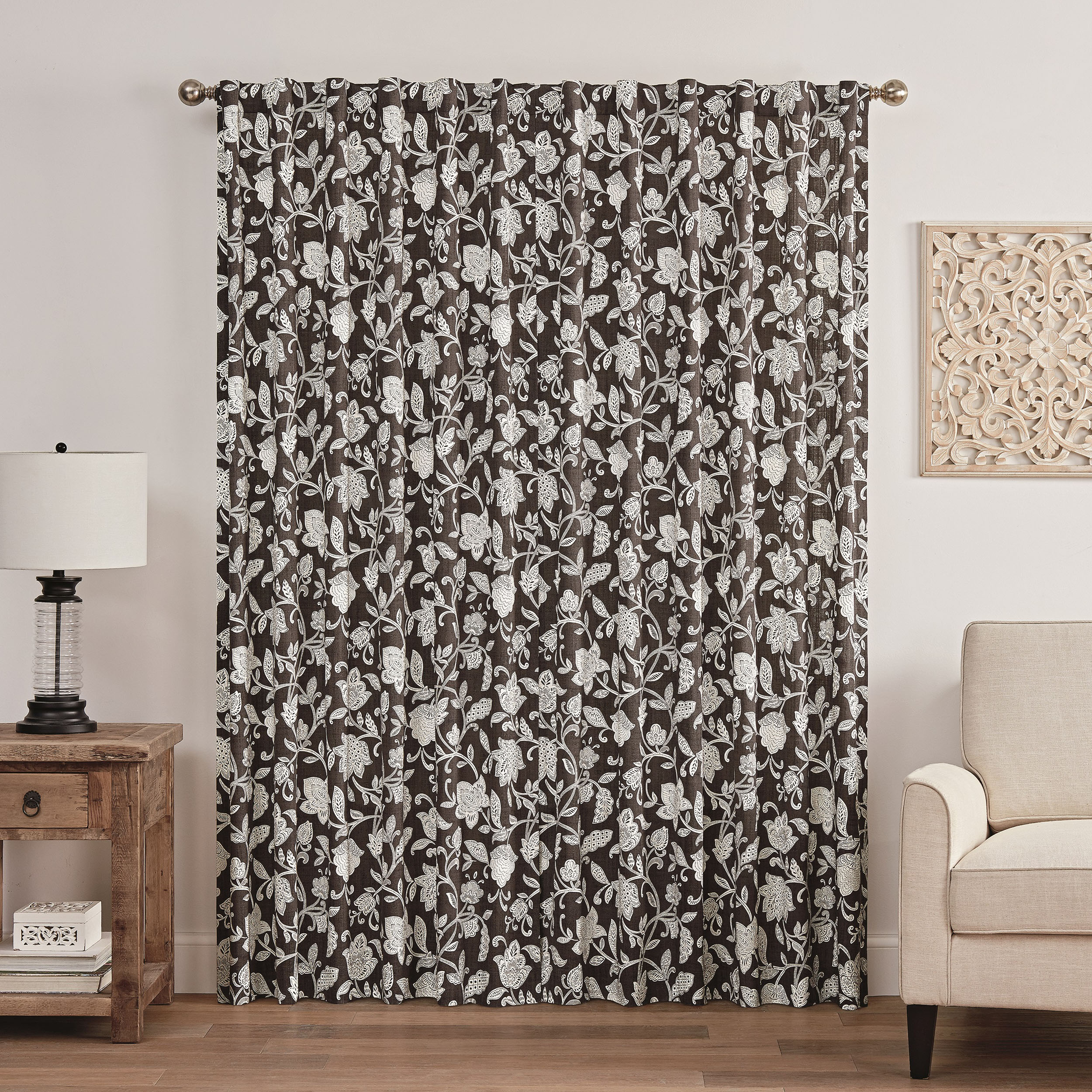 Waverly 18693052084BLK curtains - View #4