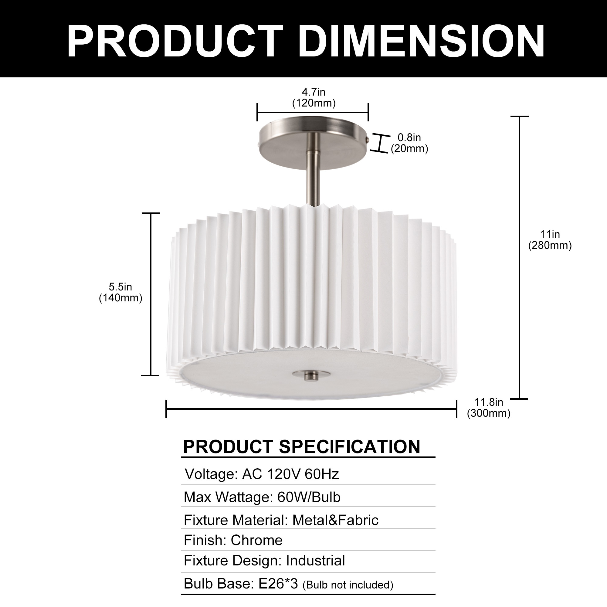 YANSUN LA-BX06001AGD-11 flushmounts - View #5