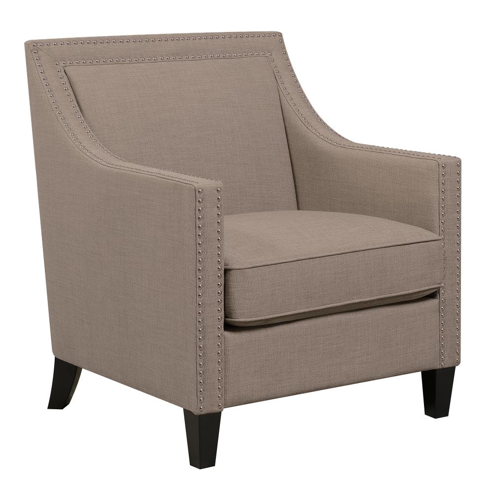 Modern emery upholstered chair outlet with pillow