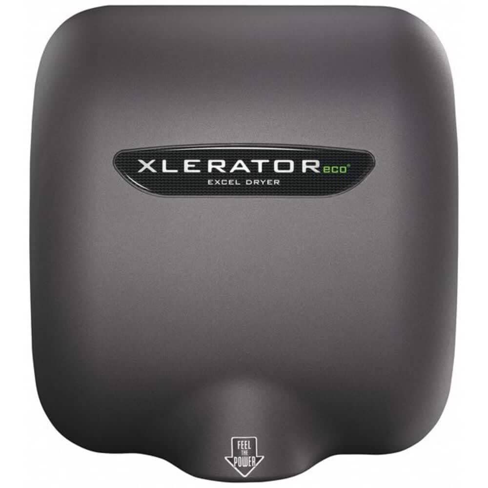 Excel Dryer  Automatic Hand Dryer 10 sec Dry 68 to 77 208 to 277V AC Gray Textured Graphite