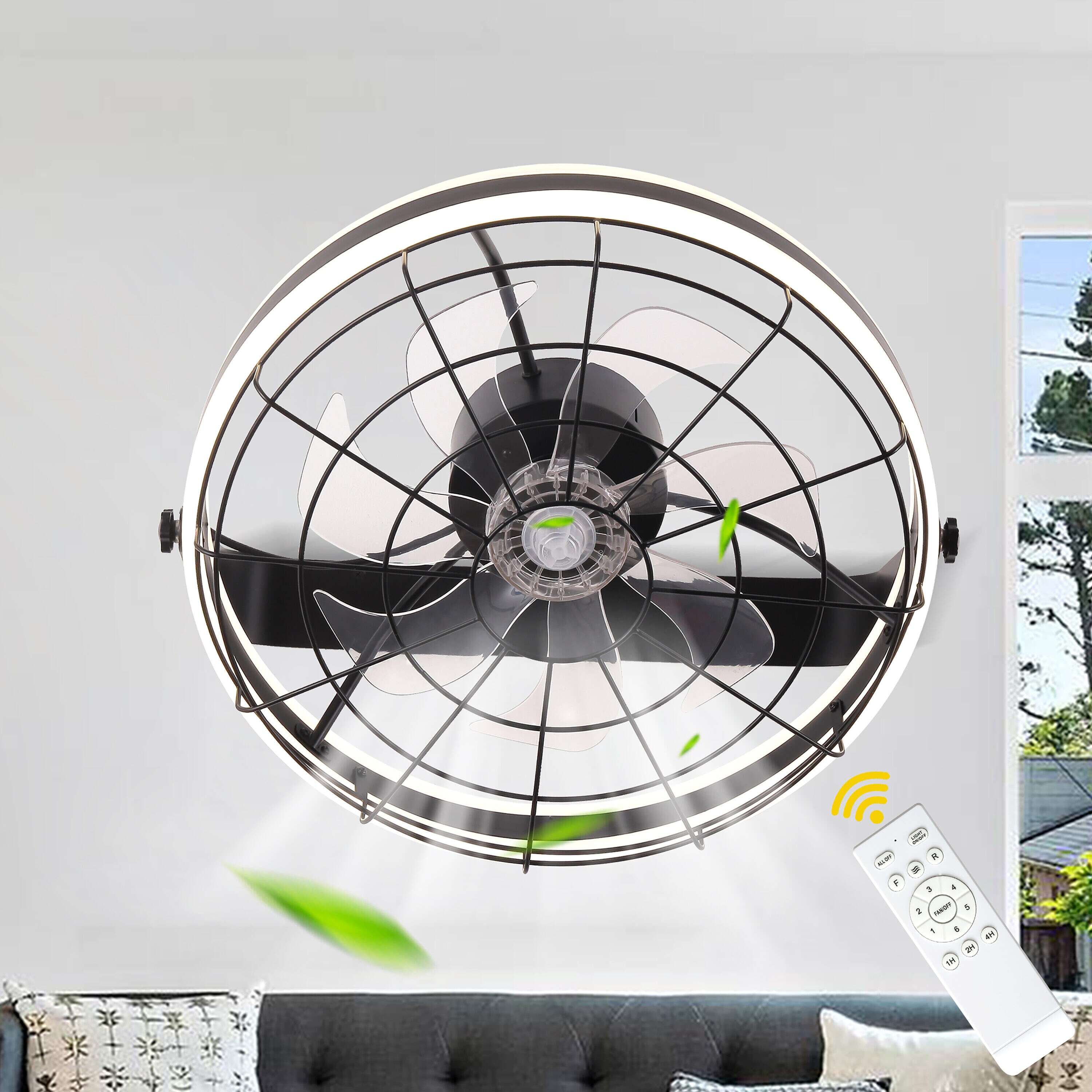 Cusp Barn CS20P35 Ceiling-Fans - View #2