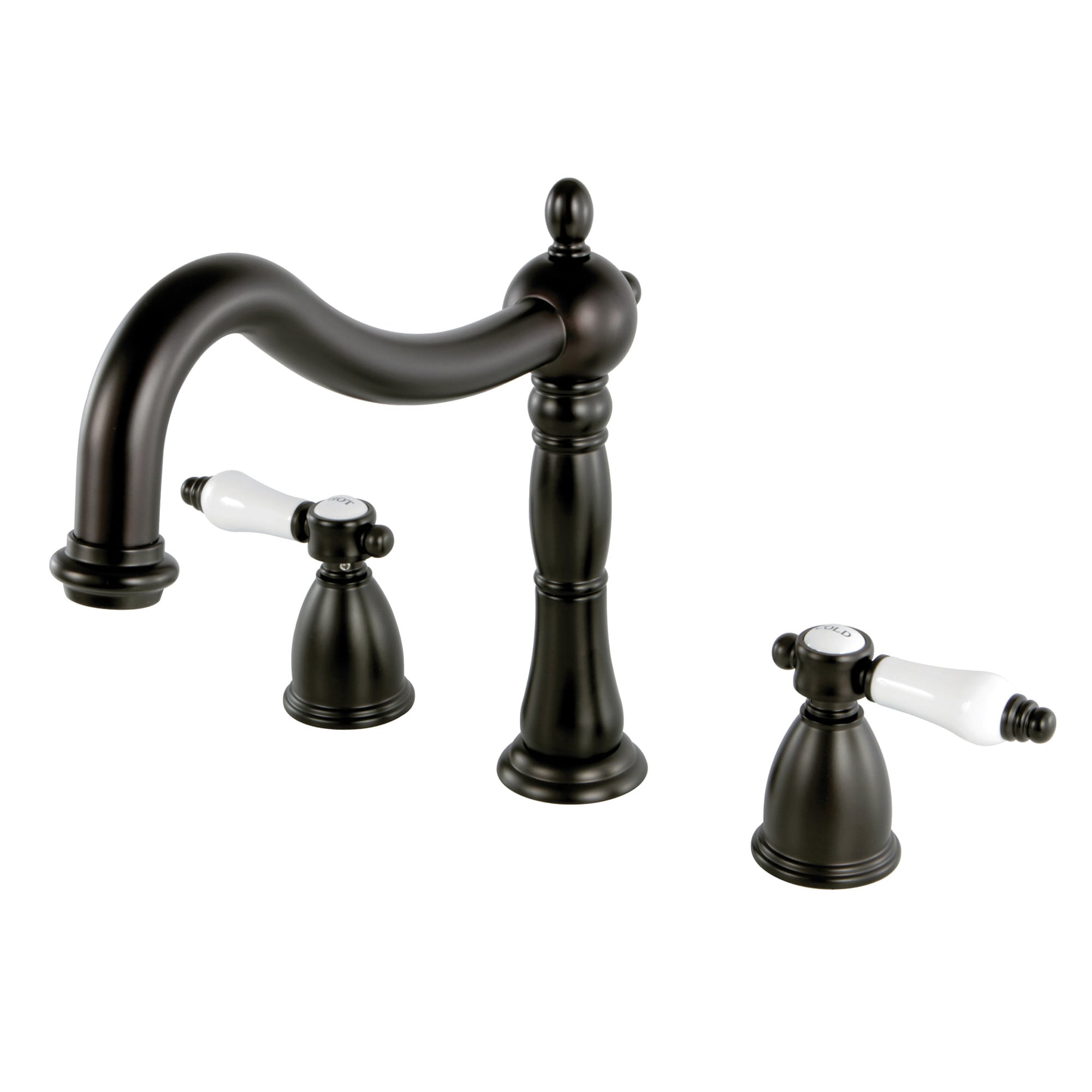 Kingston Brass WLKS1345BPL Roman-Tub-Faucets - View #2