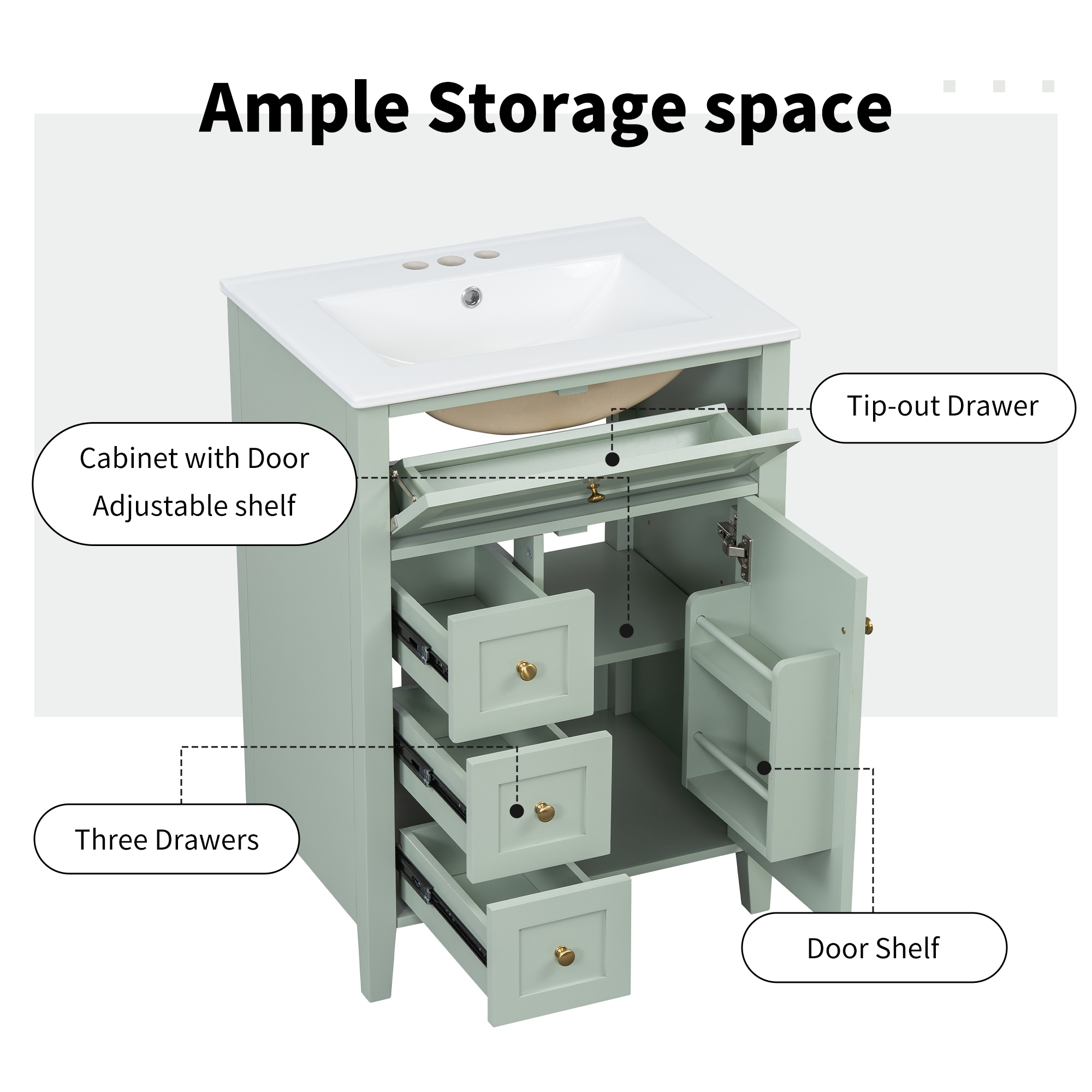 GDFStudio 347282 Bath-Vanity-Combo - View #6