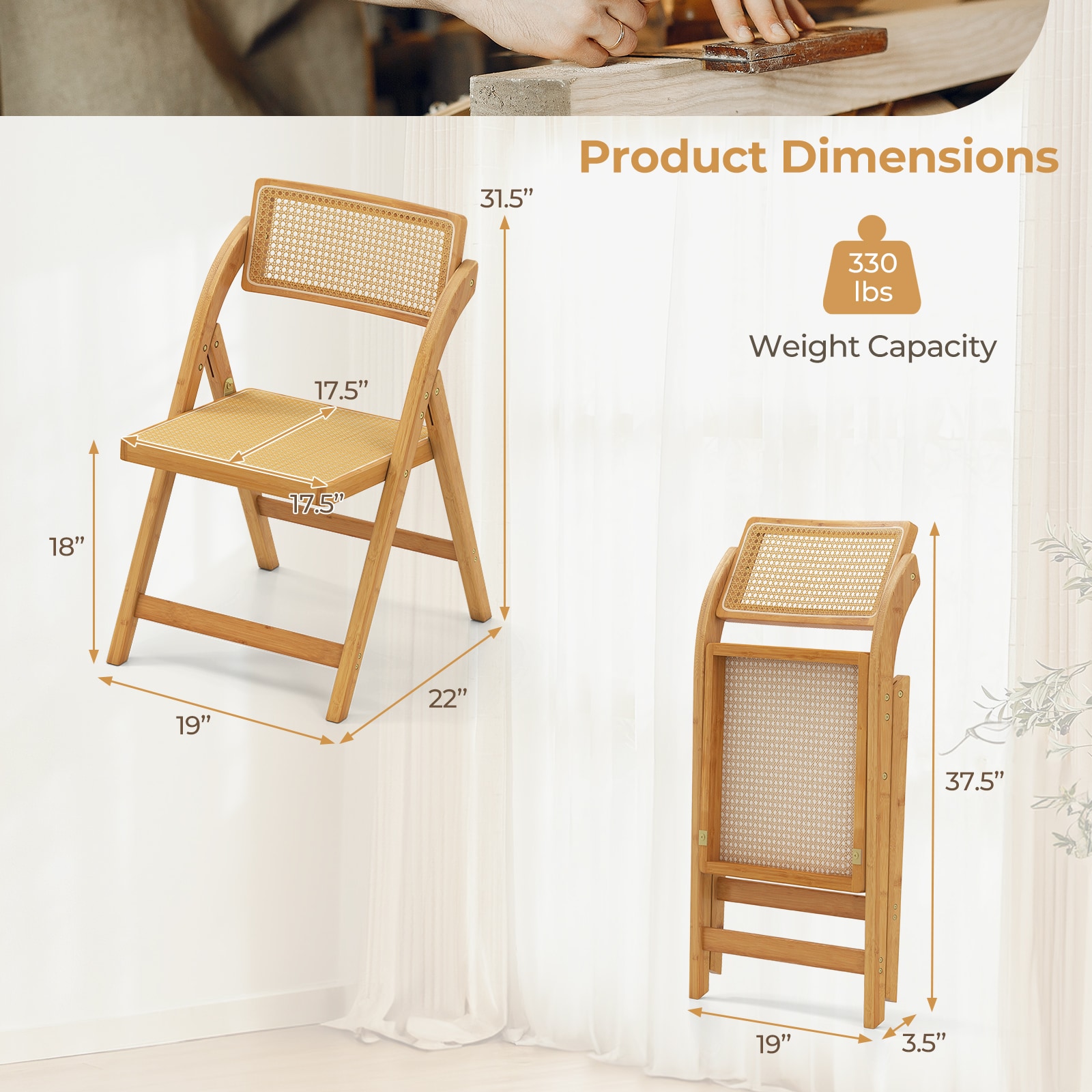 YERIVA KT5830 Dining-Chairs - View #4