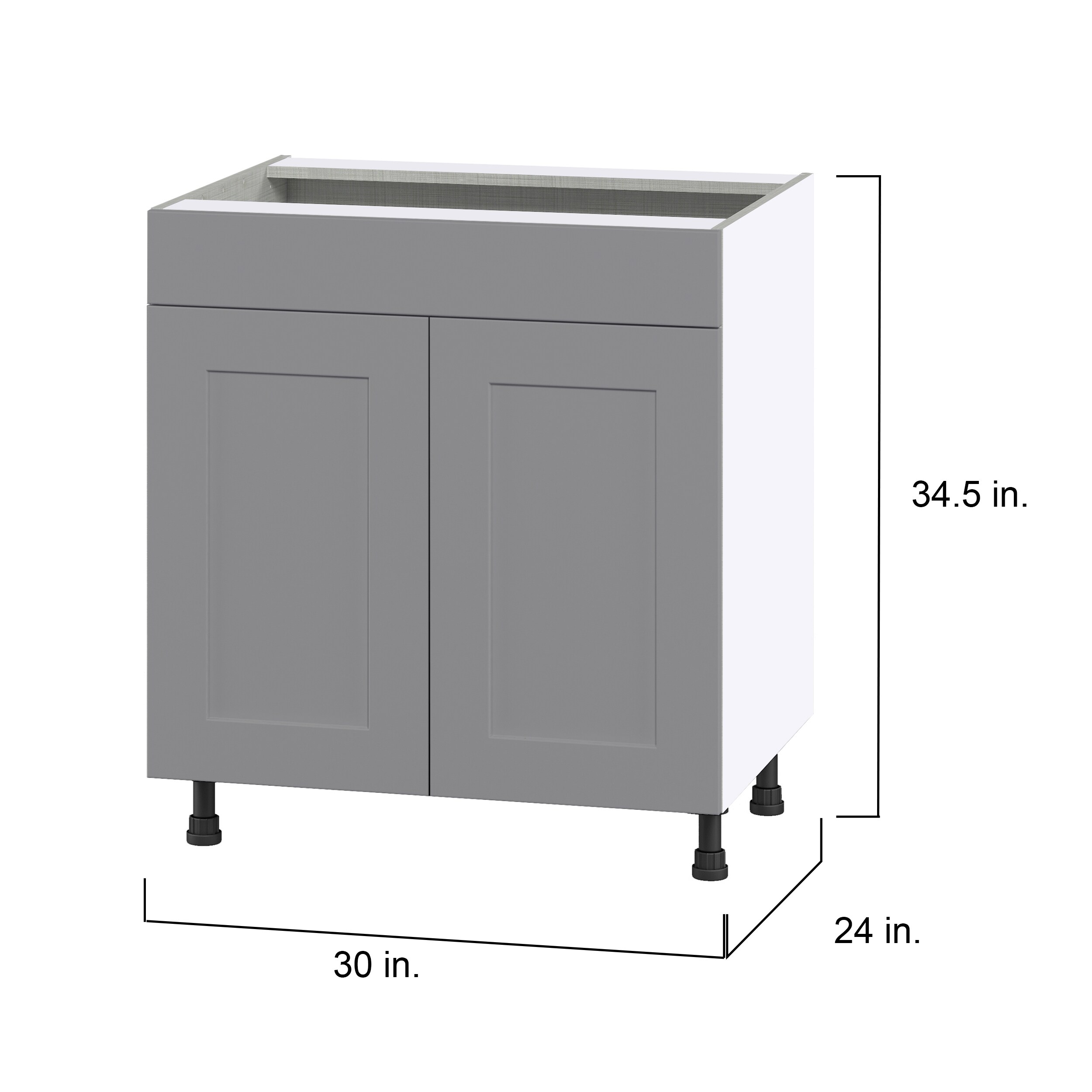 Hugo&Borg DSSB30FF-BM Cabinets-Kitchen - View #4