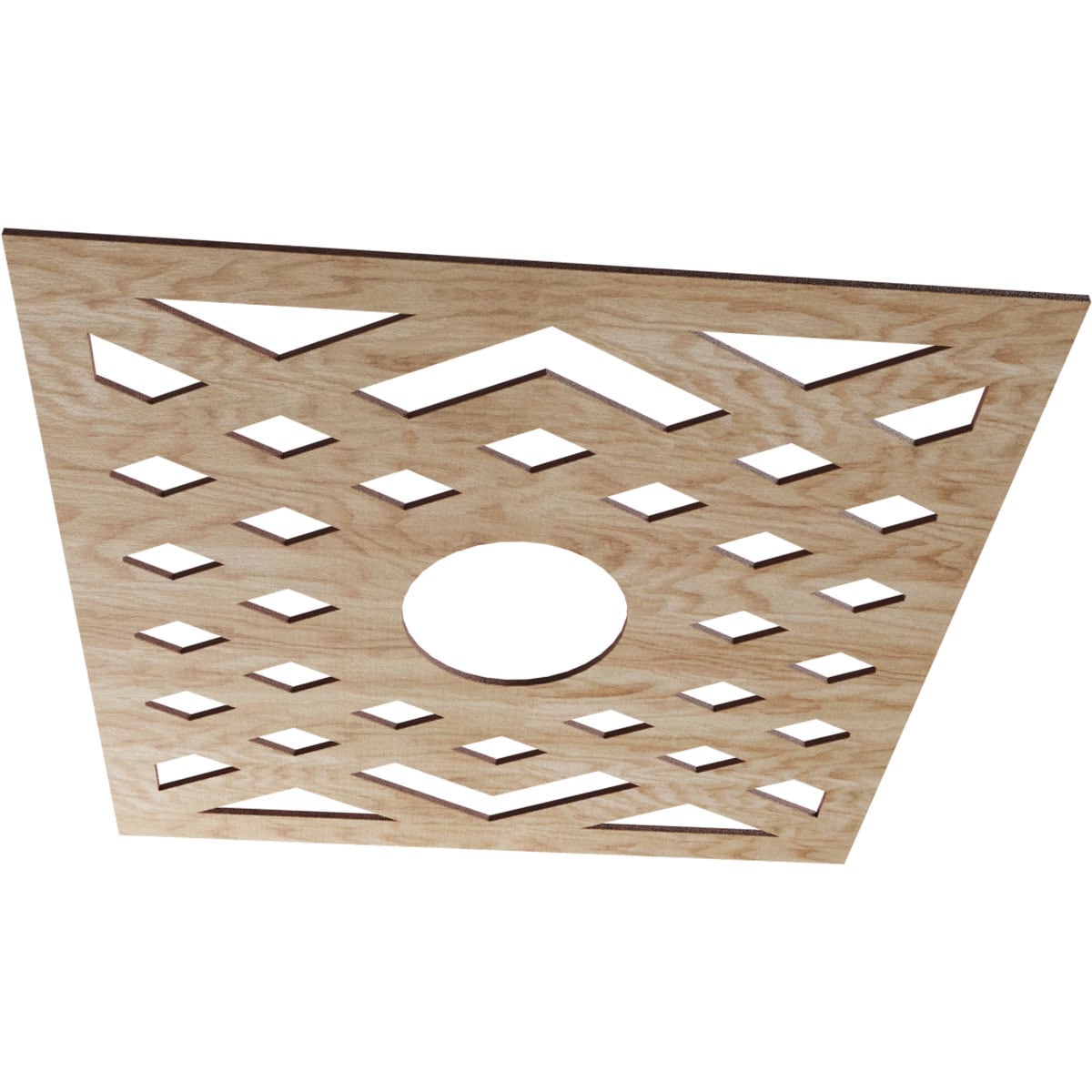 Ekena Millwork CMWP24X24X0375CHRO Ceiling-Medallions - View #2