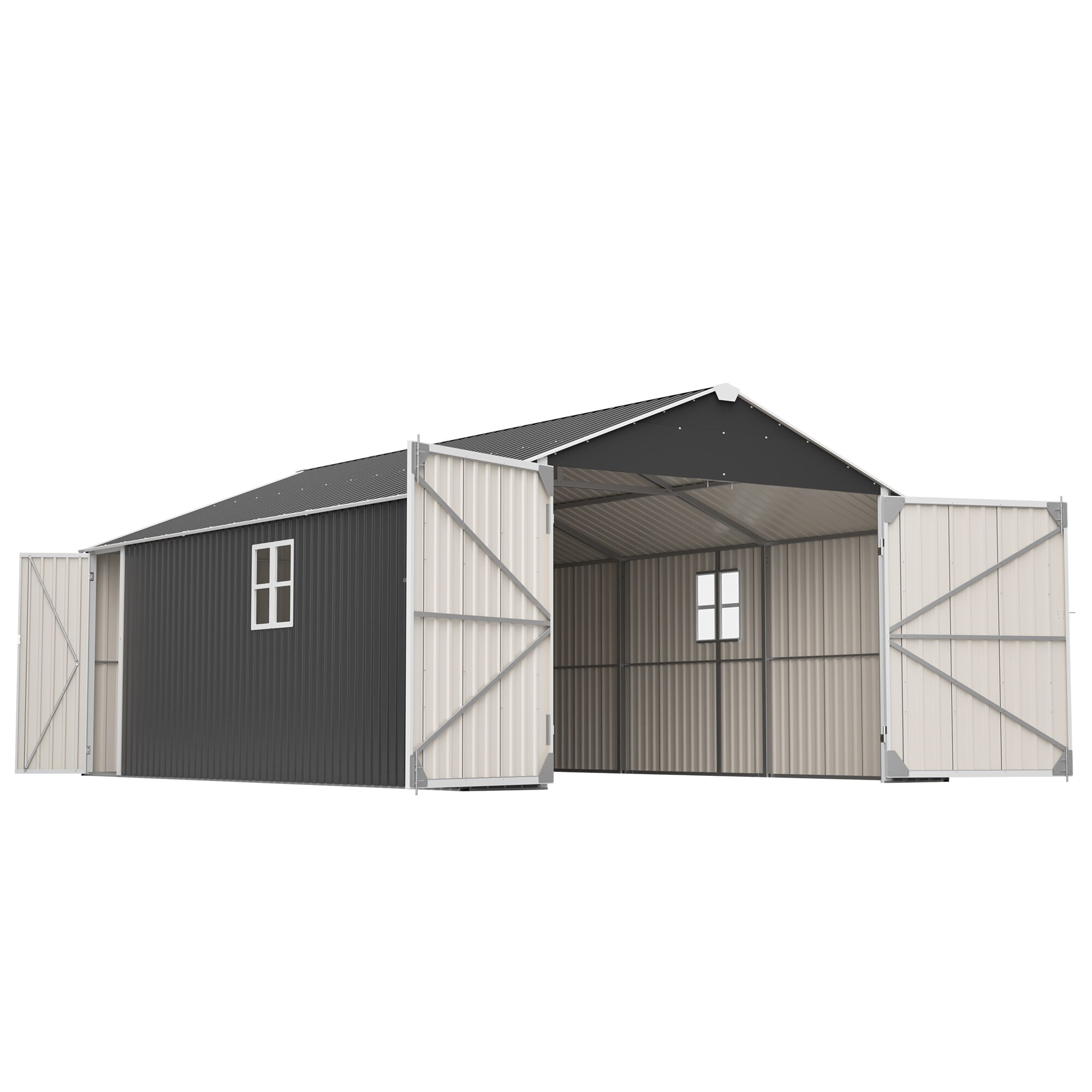 GDFStudio 368725 Metal-Storage-Buildings-Sheds - View #12