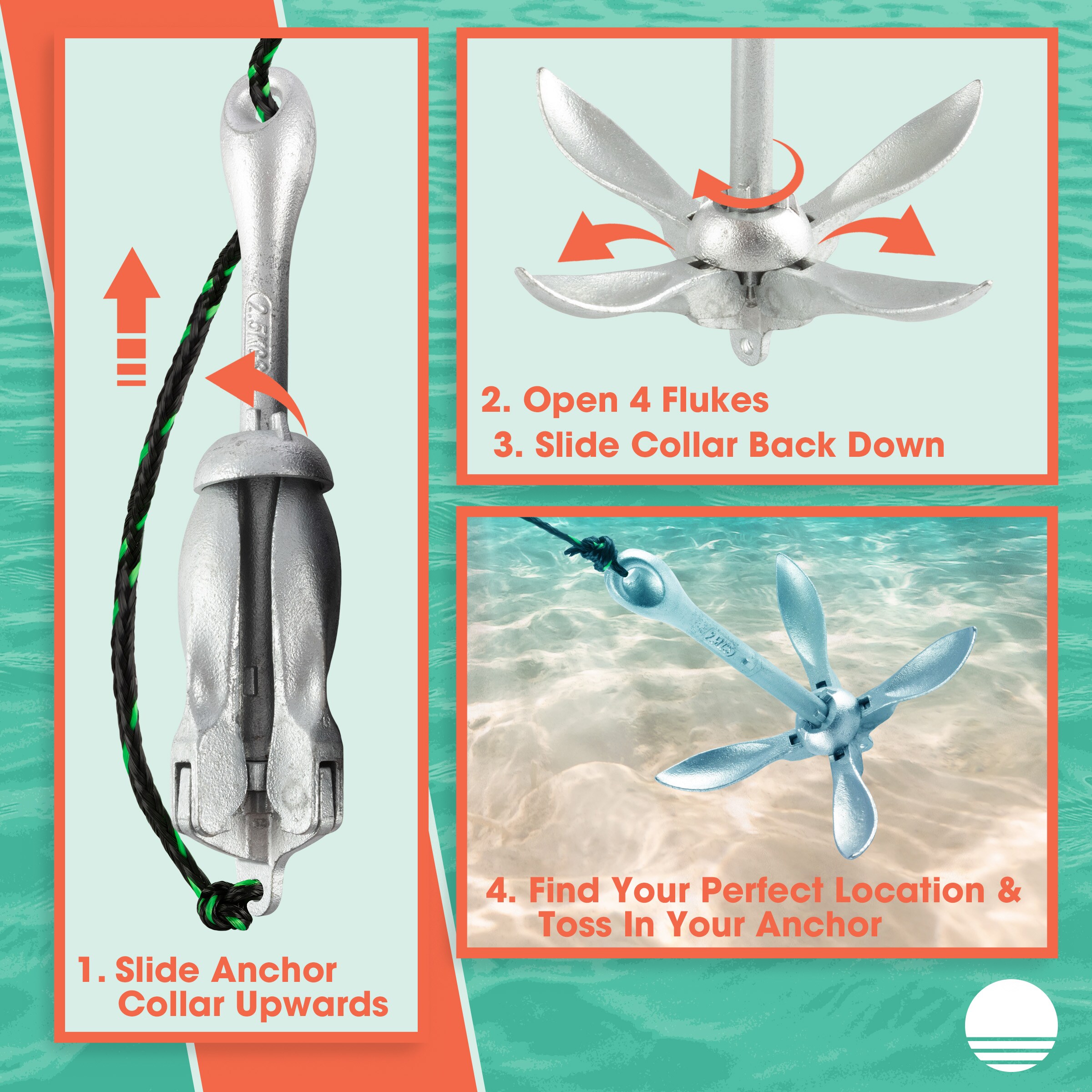 Leisure Sports 83-7005 Boat-Anchors - View #5