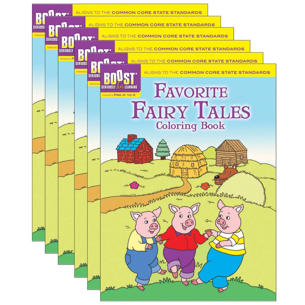 Download Dover Publications Boost Favorite Fairy Tales Coloring Book Pack Of 6 In The Books Department At Lowes Com