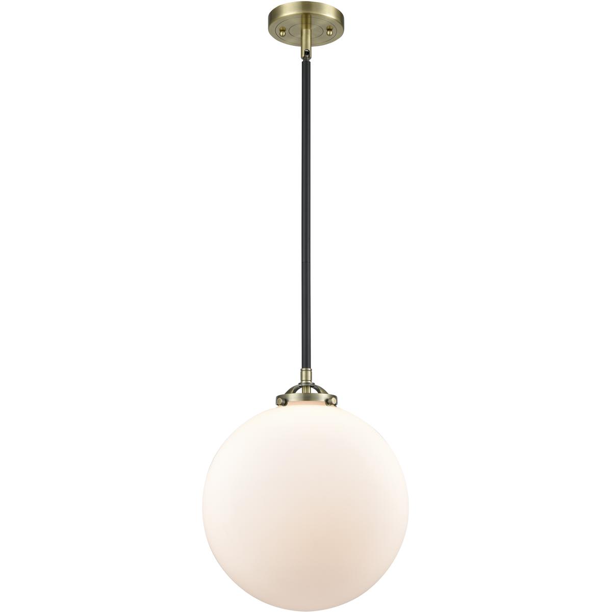 Innovations Lighting 1888429 284-1S-BAB-G201-12 Nouveau Beacon Mini Pendant