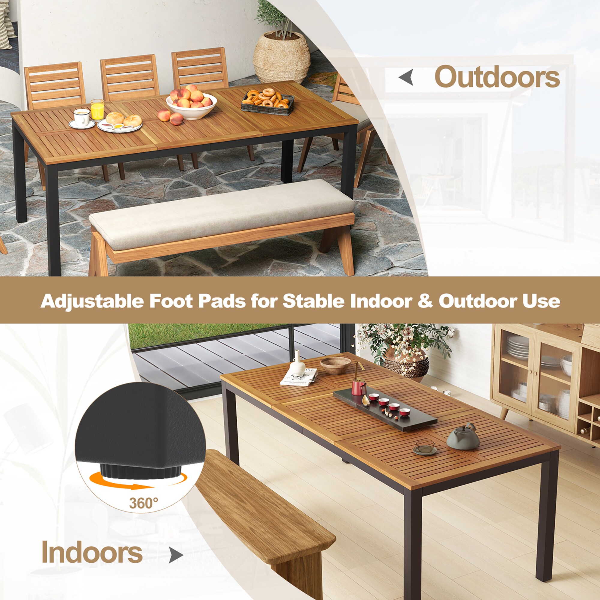 Costway LWS00069 Patio-Tables - View #8