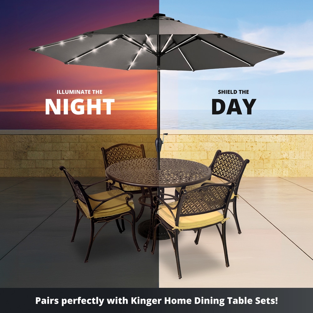Kinger Home UMB-270CM-DG Umbrellas-2 - View #4