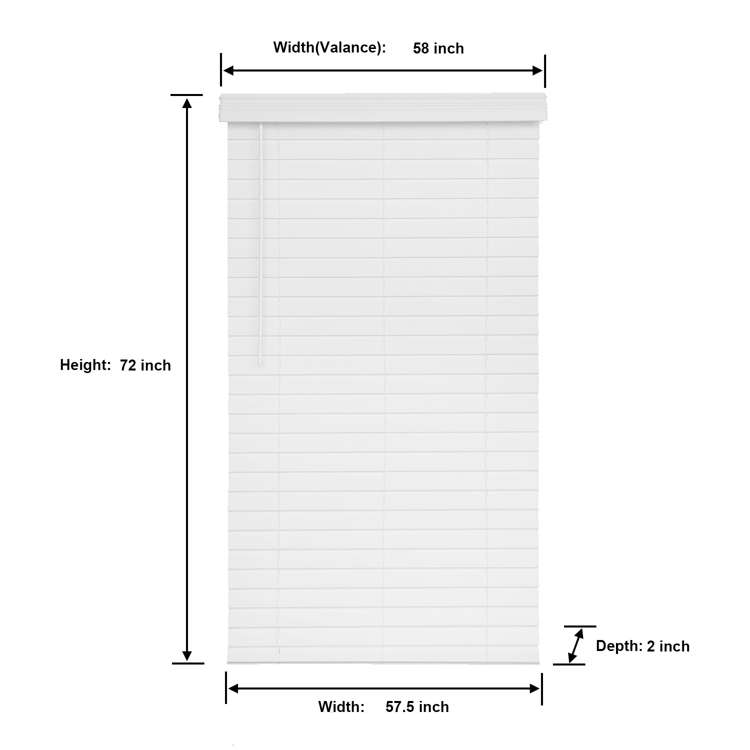 allen + roth DFHSA6072-57.5 blinds - View #7