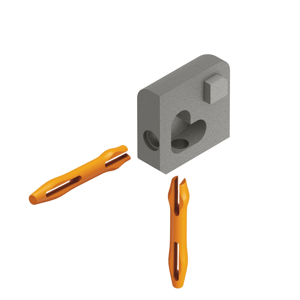 Schluter Systems EV/J80TSSG Jolly 0.313-in W x 0.25-in L Stone grey textured color-coated aluminum Aluminum Outside corner Tile Edge Trim