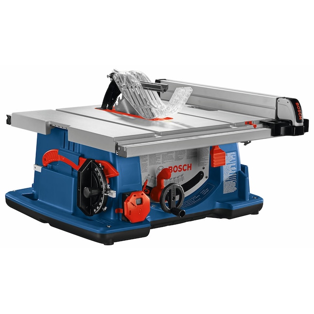Against the will suspicious toilet Bosch 10-in 15-Amp Portable Benchtop Table Saw with Gravity Rise Stand in  the Table Saws department at Lowes.com