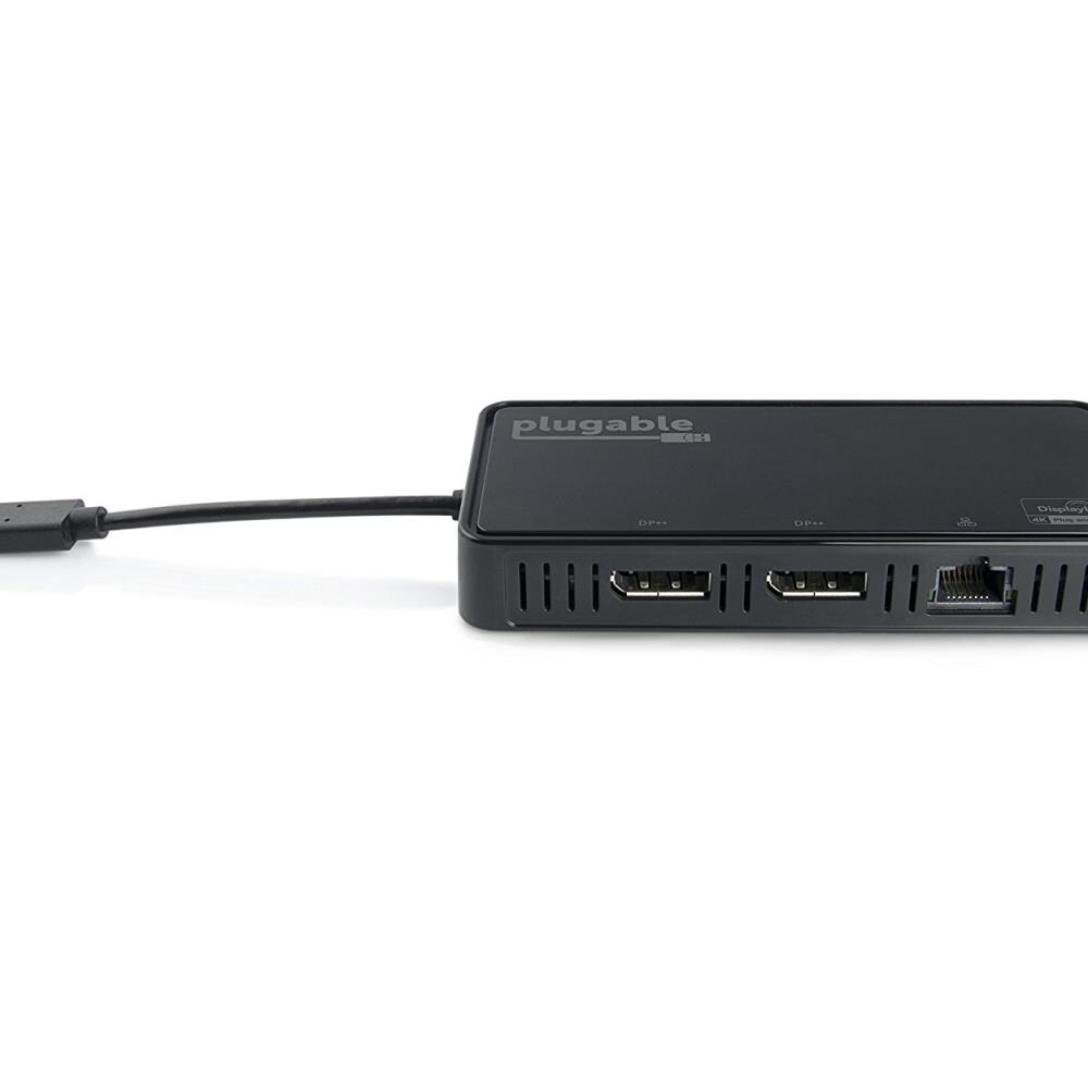  ZX9ISTR69340 Usb Type-C Dual 4K Displayport and Gigabit Ethernet Adapter