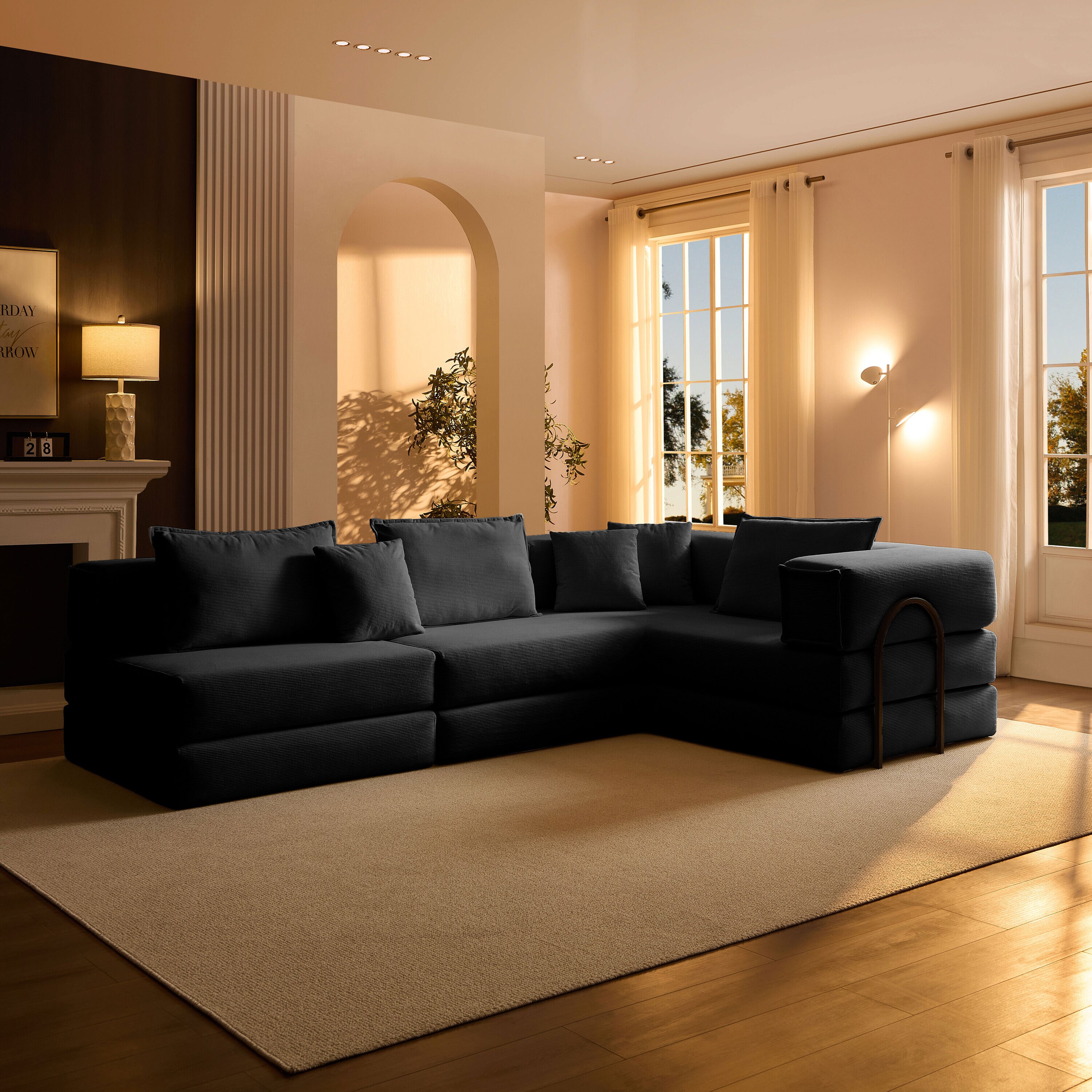 Clihome CL-SL6936DG Sofas-Loveseats - View #4