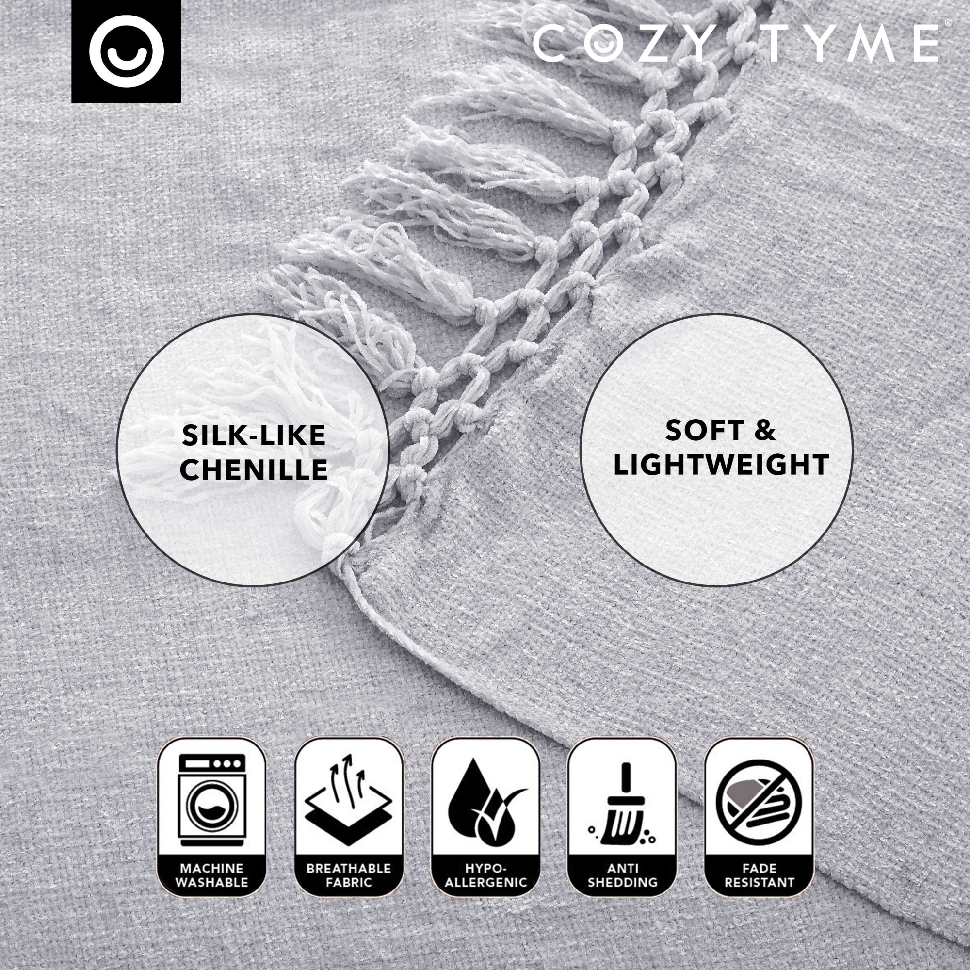 Cozy Tyme T288-20GR-LS Blankets-And-Throws - View #5