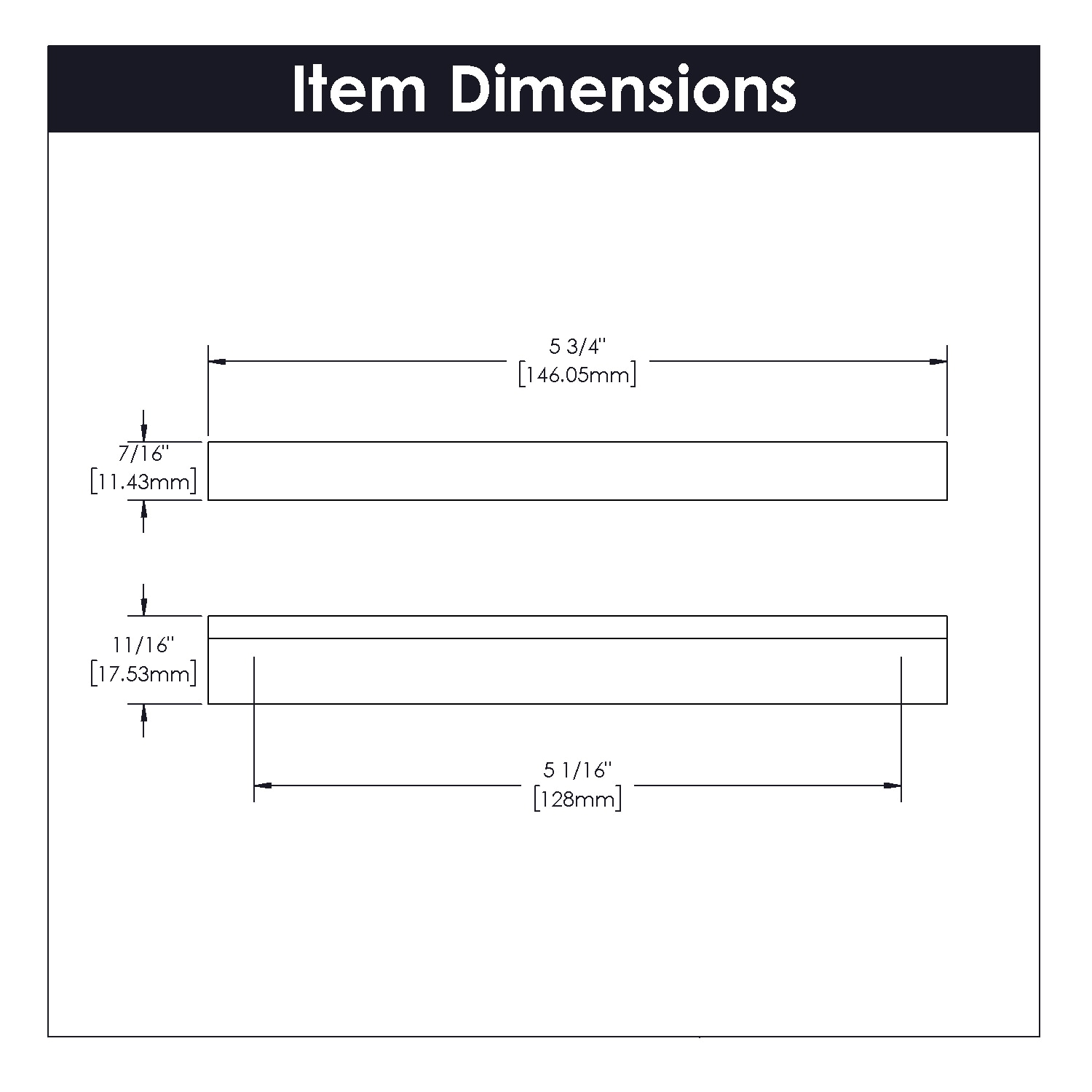 Hickory Hardware HH075268-TN-10B Cabinet-Pulls - View #6