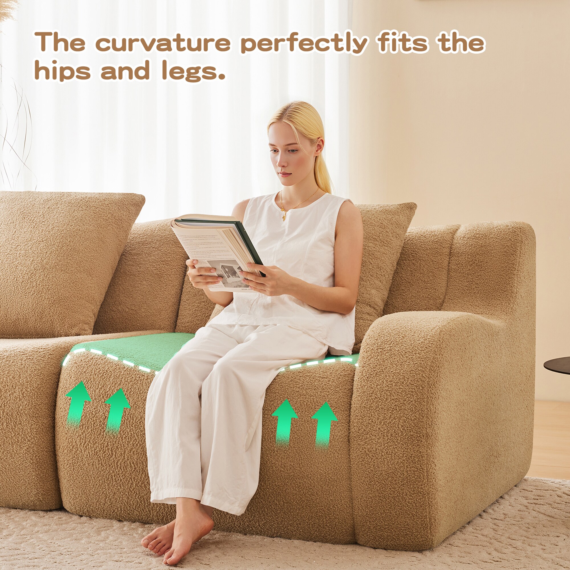 SINOFURN SYA020292DG Sofas-Loveseats - View #11