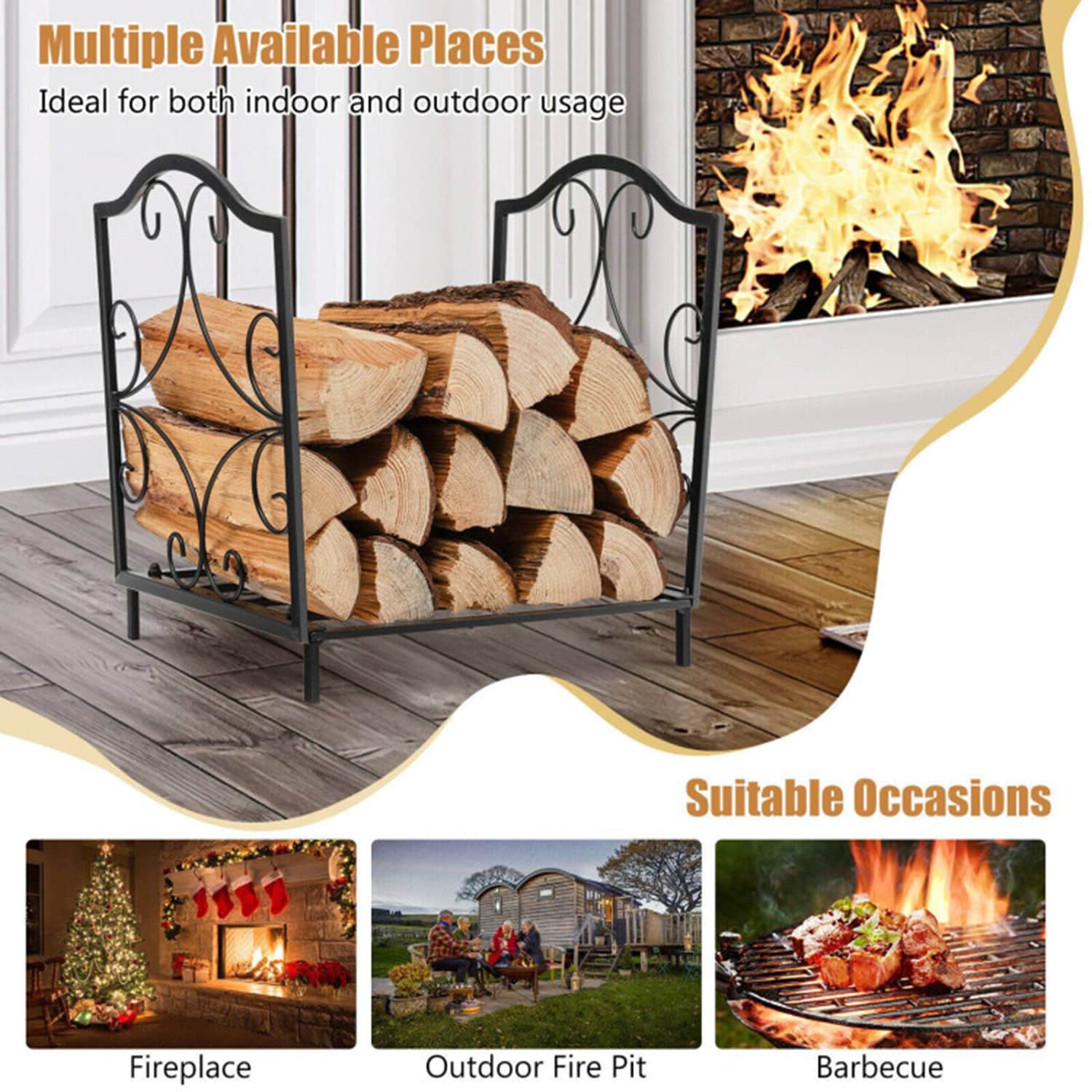 Mondawe MO-HV10307 Firewood-Storage - View #6