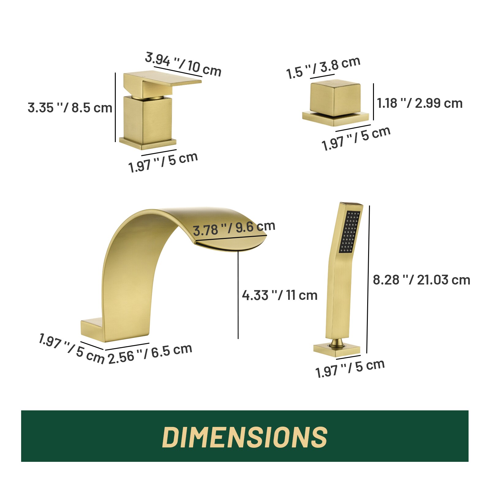 Cobbe LSBF3301G Lavatory-Faucets - View #2