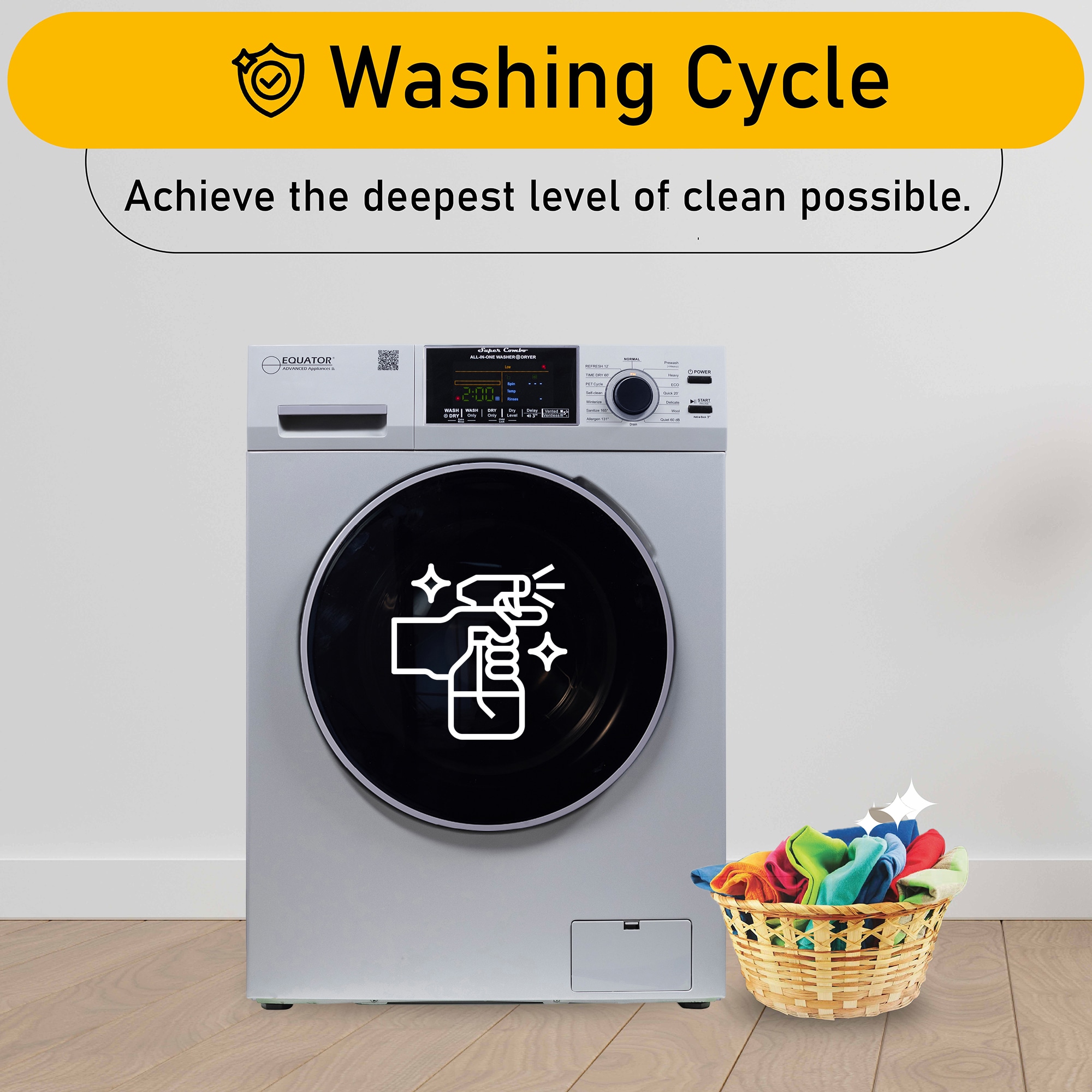 Equator Advanced Appliances EZ 4600 S Combination-Washers-Dryers - View #14
