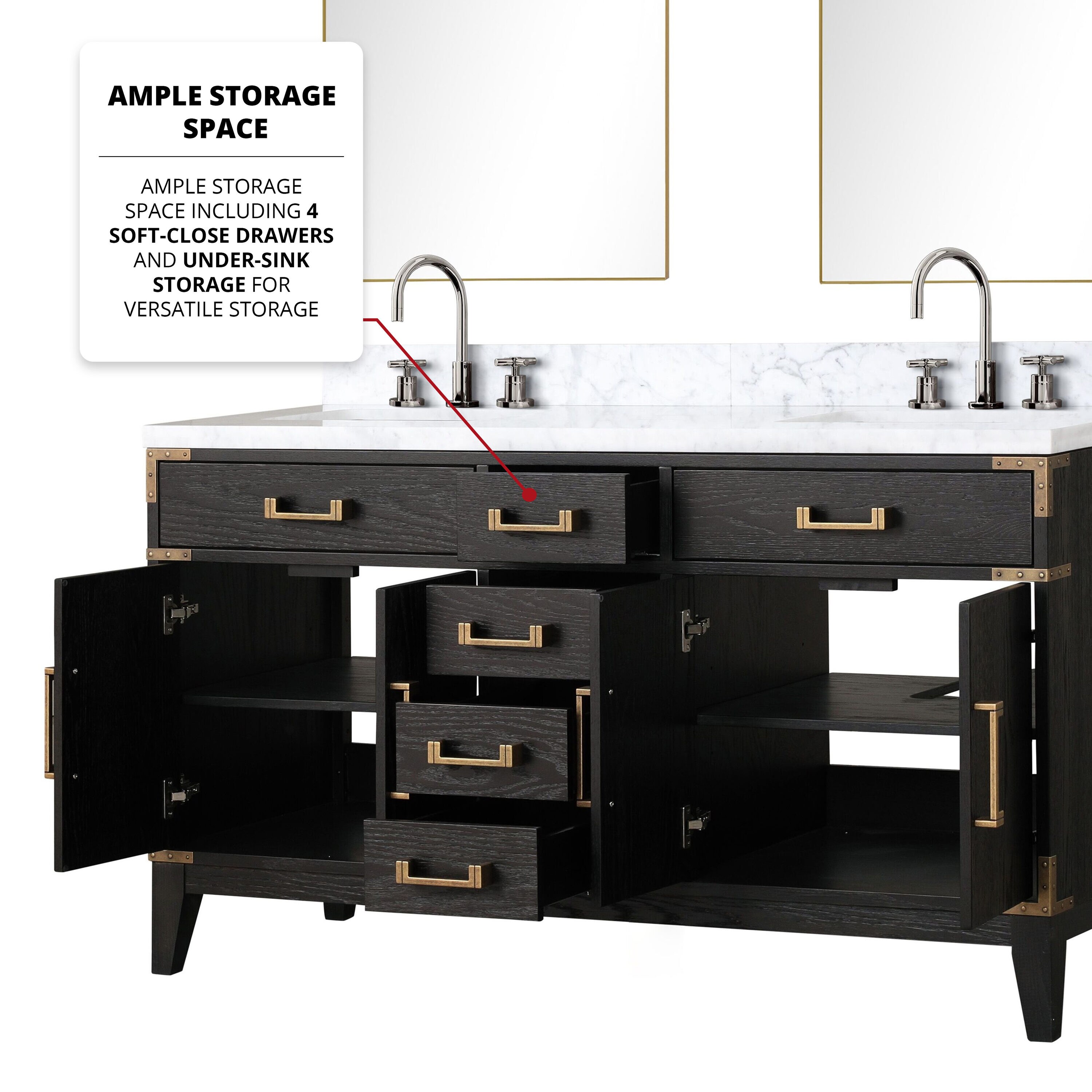 Lexora LVW60DJ111 Bath-Vanity-Combo - View #8