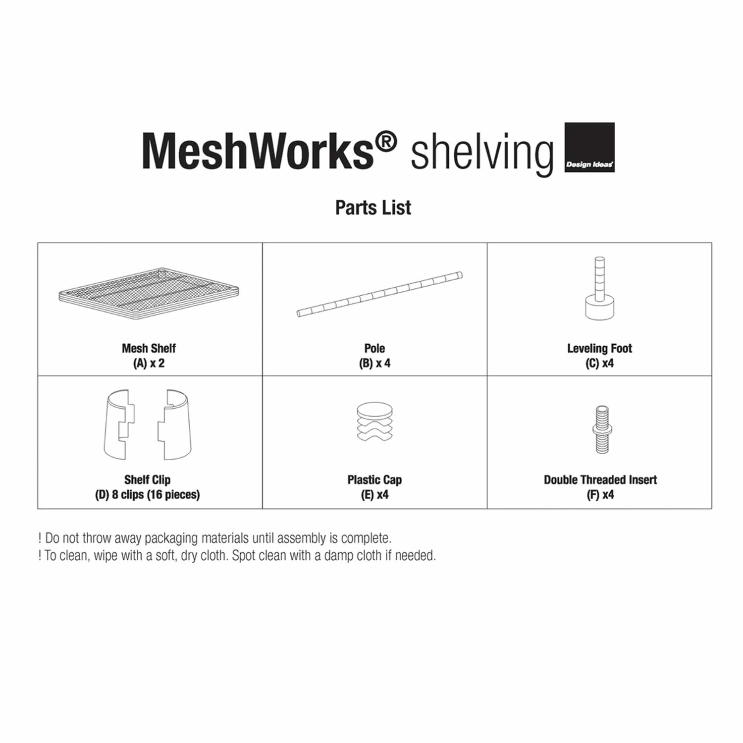 Design Ideas 325751 Free-Standing-Shelving - View #6
