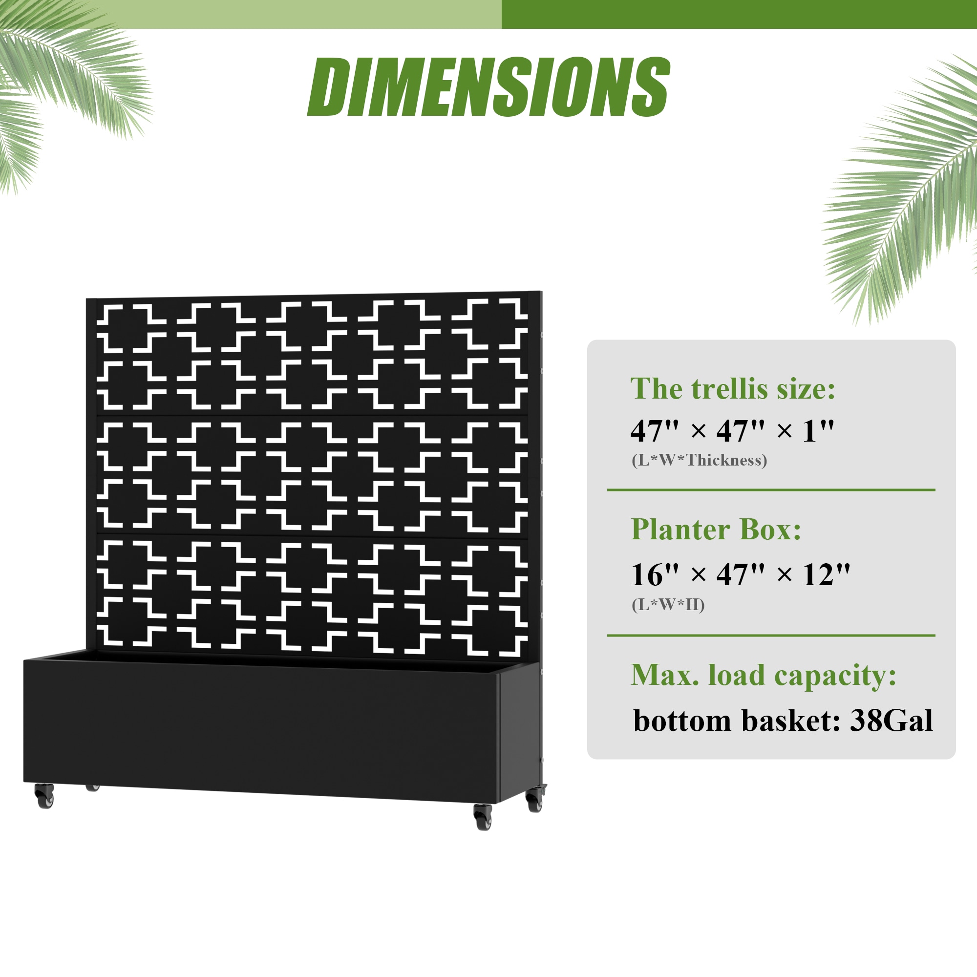 Misty Moon LW0409-RPB-ZZX085 Raised-Planter-Boxes - View #6