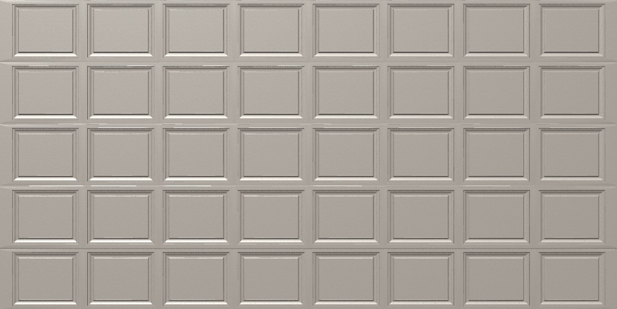 Wayne Dalton WD9605CT168 Classic Steel Model 9605 16-ft x 8-ft Insulated Taupe Double Garage Door