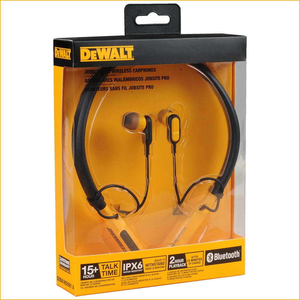 DEWALT Earbud Wireless Headphones 190 2091 DW2 A at Lowes.com DEWALT Earbud Wireless Headphones 190 2091 DW2 A at Lowes.com