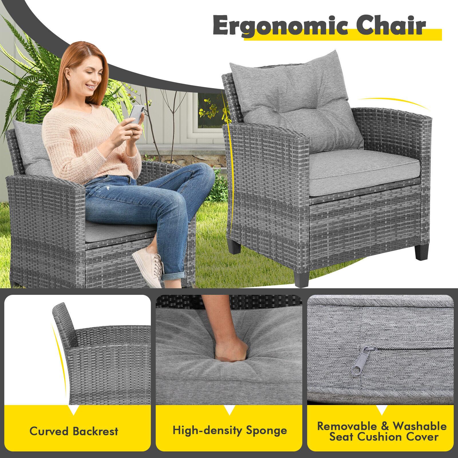 BABOOM BOM-0267GR-CO Patio-Conversation-Sets - View #7