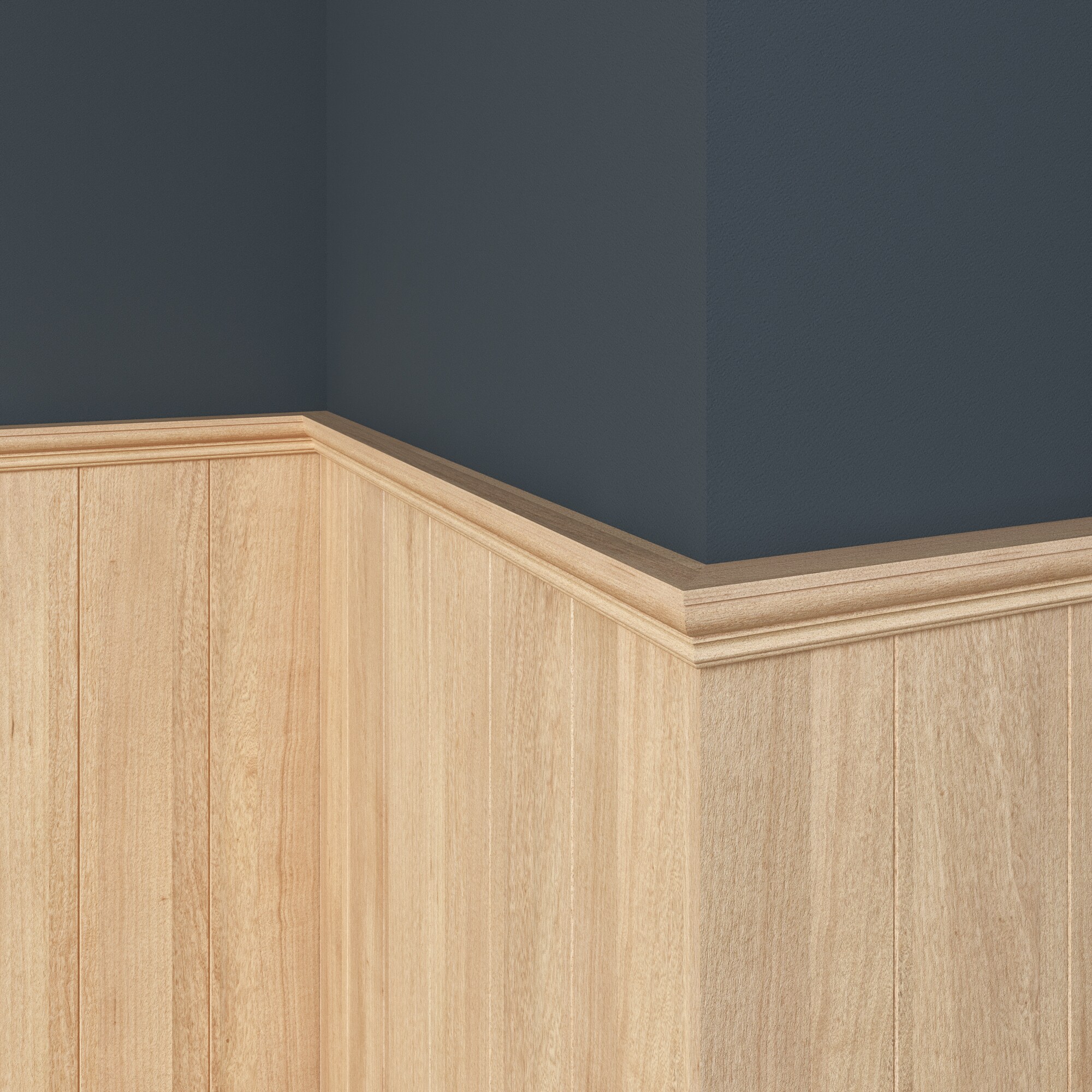  10039-8WHW Chair-Rail-Moulding - View #4