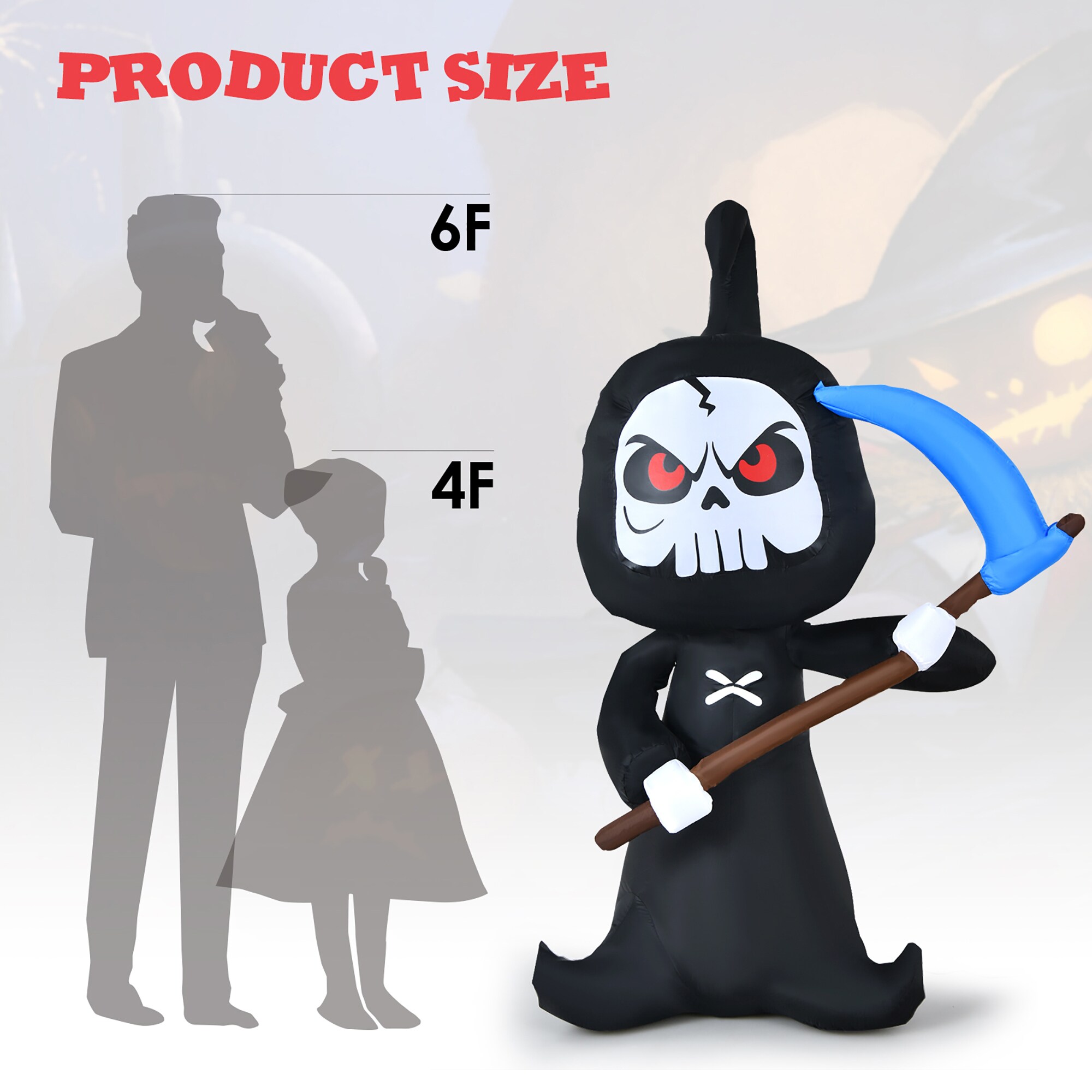 Costway CM23545US Outdoor-Halloween-Decor - View #10