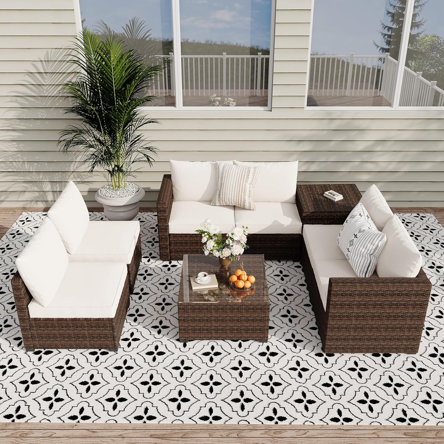 GAOMON CQC-K7ZV8NITPLI Patio-Conversation-Sets - View #7