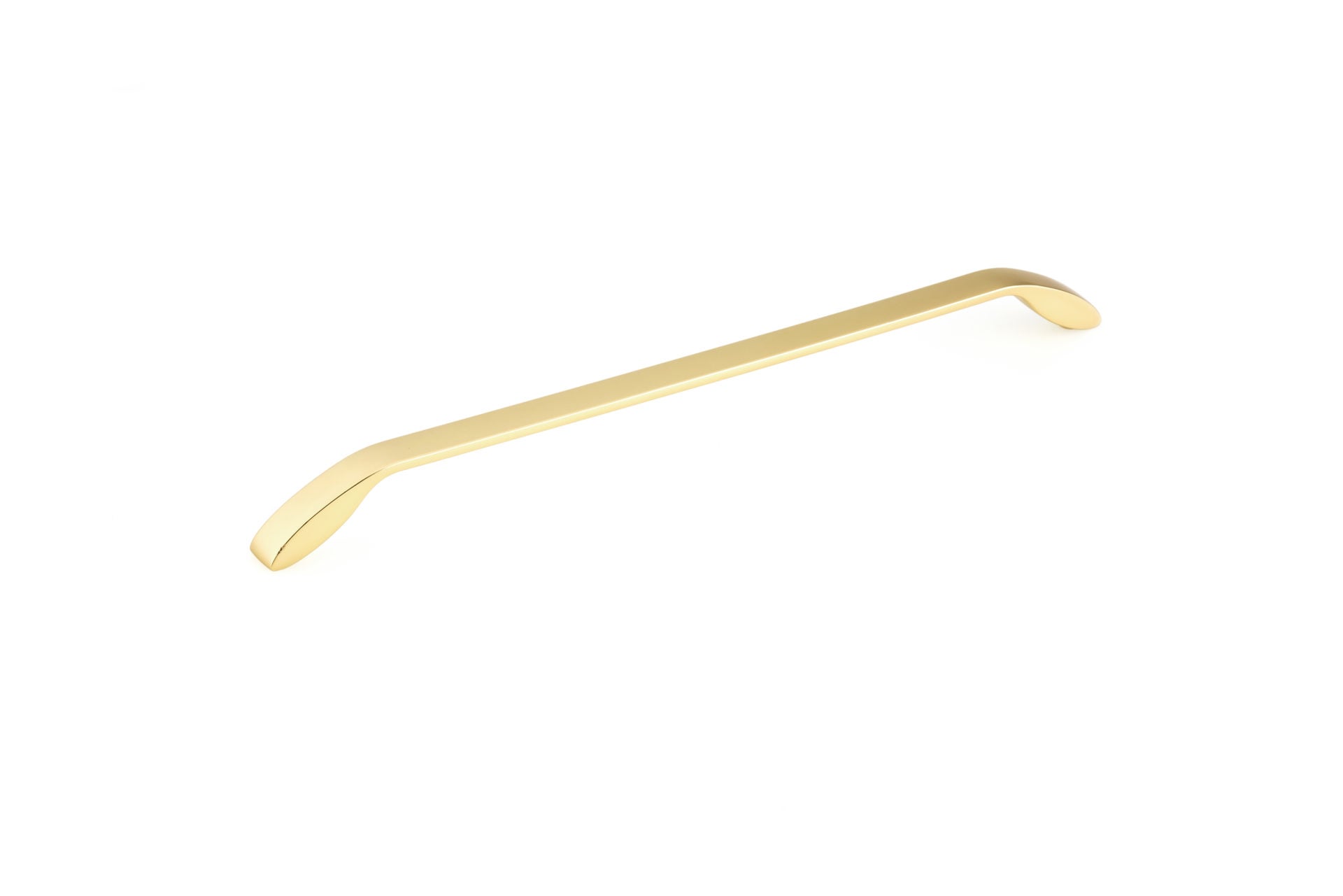 Richelieu BP9455320165 Comox 12-5/8-in , 320mm Center to Center Brushed Gold Arch Handle