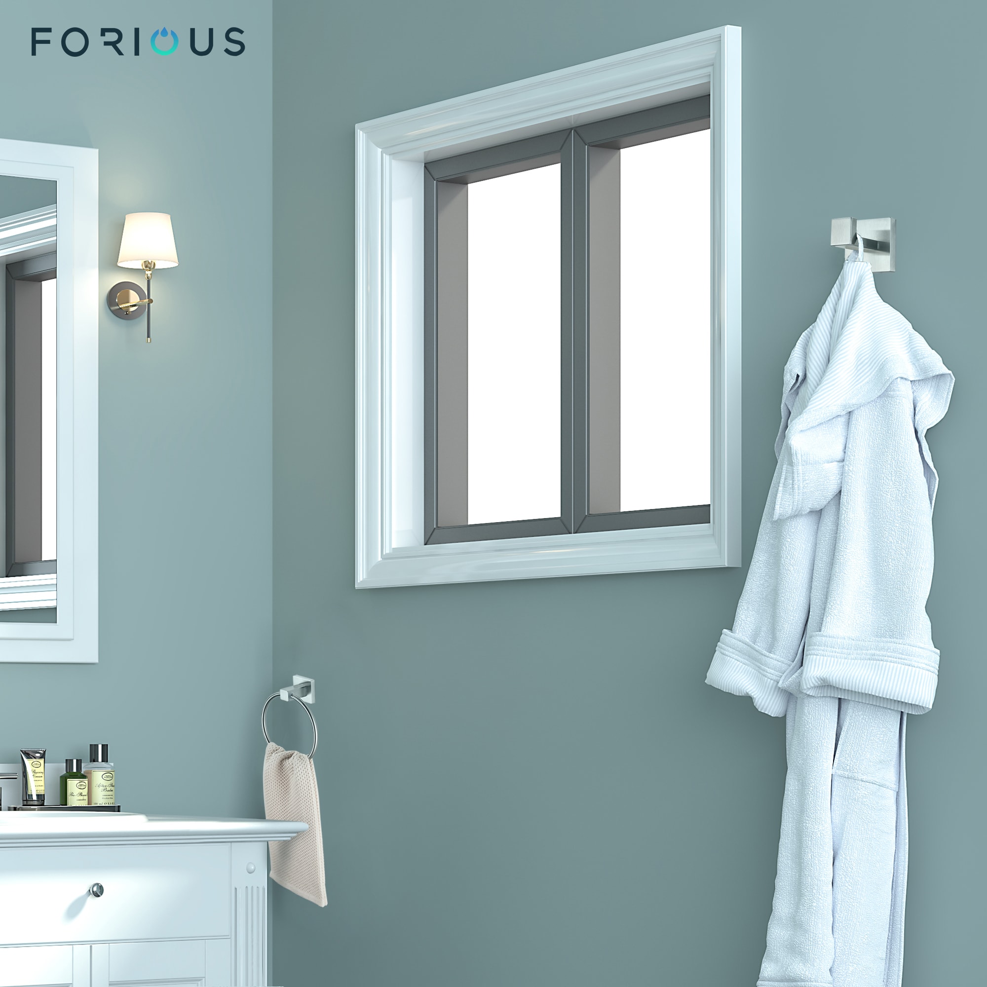 FORIOUS LL0222BN-2 Robe-Hooks - View #4