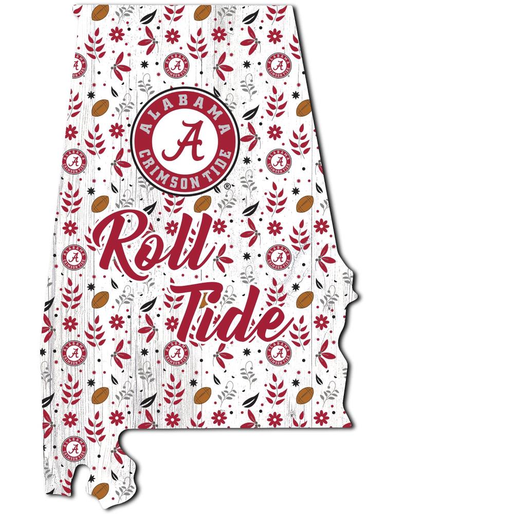 Fan Creations C0974S-ALABAMA 12-in H x 0.035-in W Sports Print