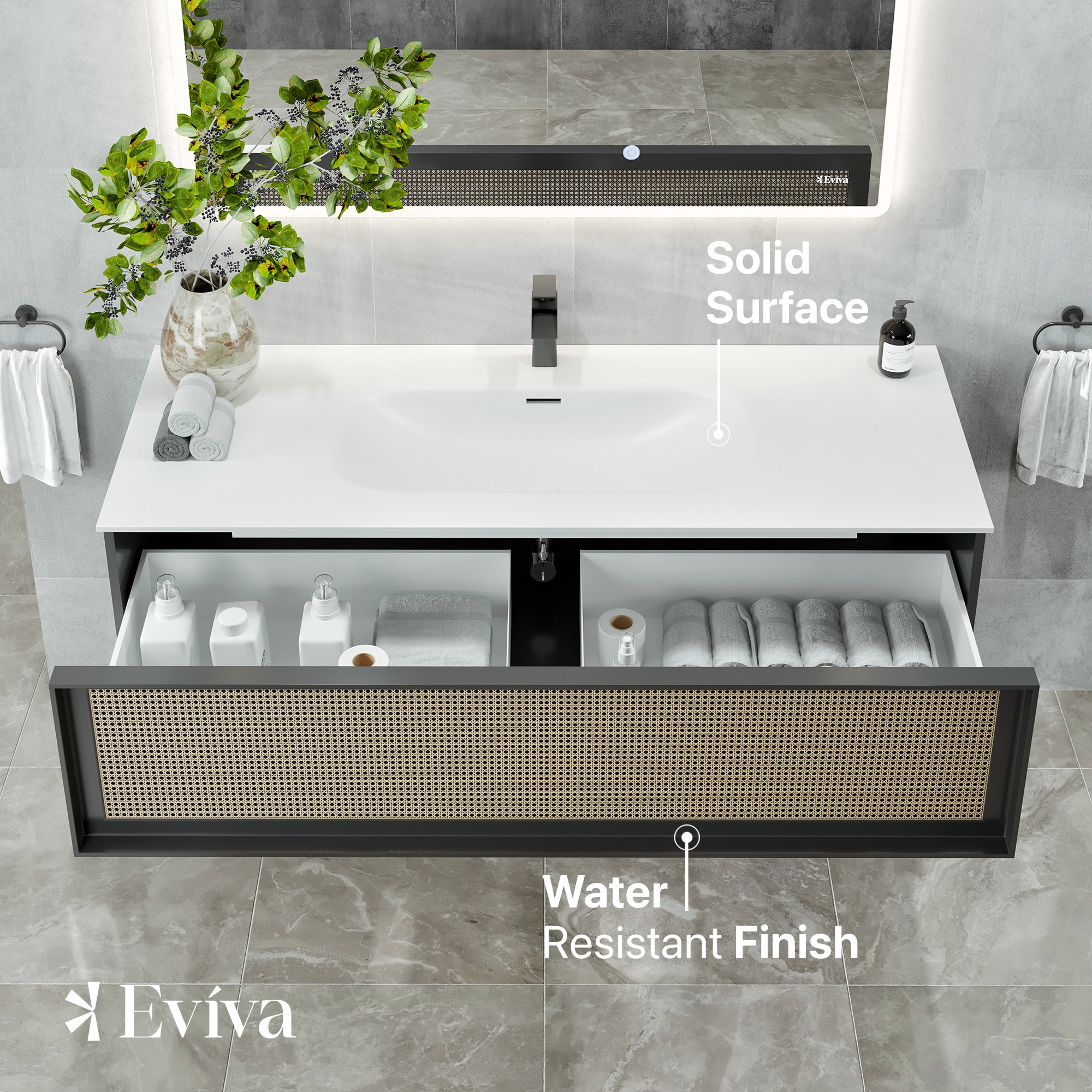 Eviva EVVN116-44NOK/BL Bath-Vanity-Combo - View #3