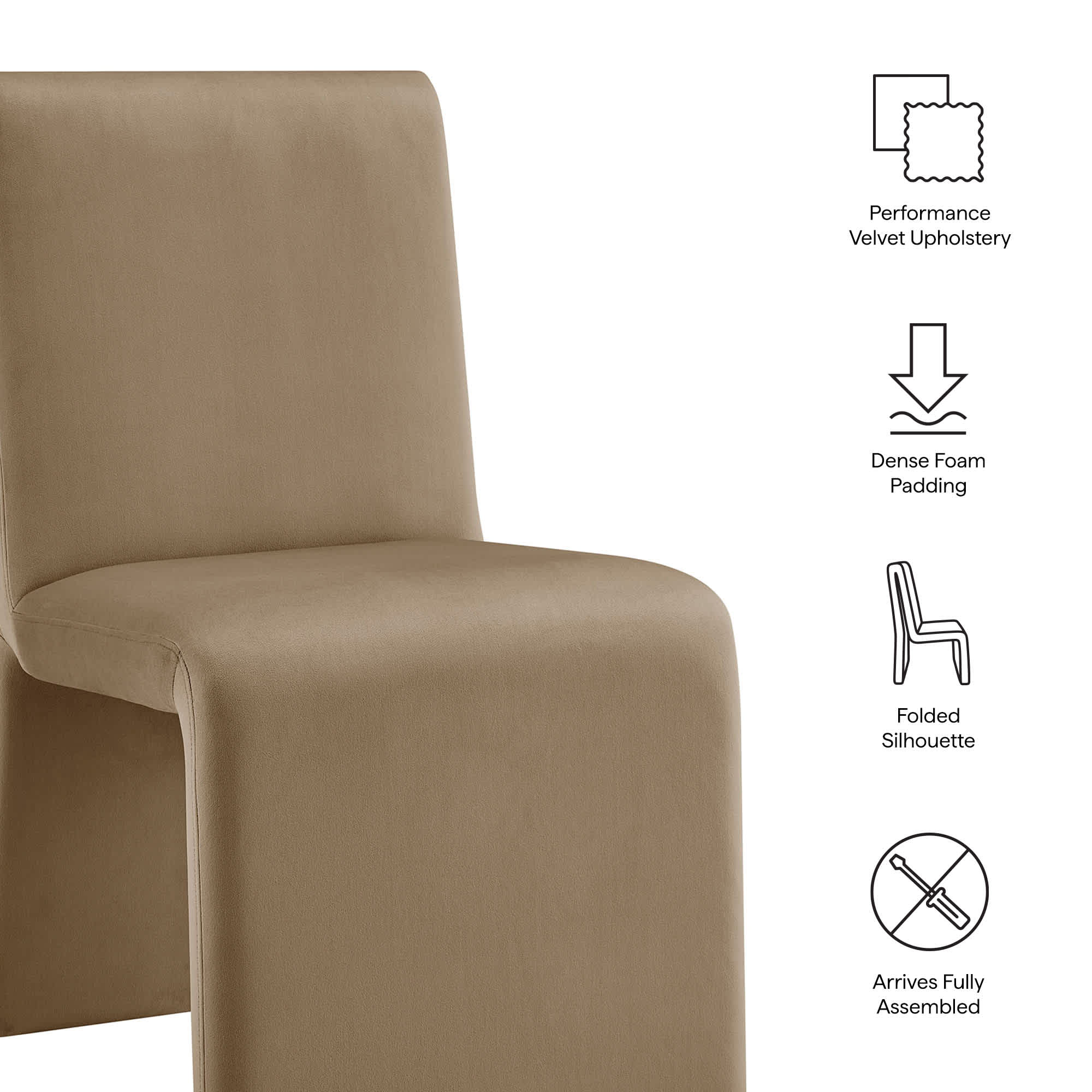 Modway EEI-7826-TAU Dining-Chairs - View #2