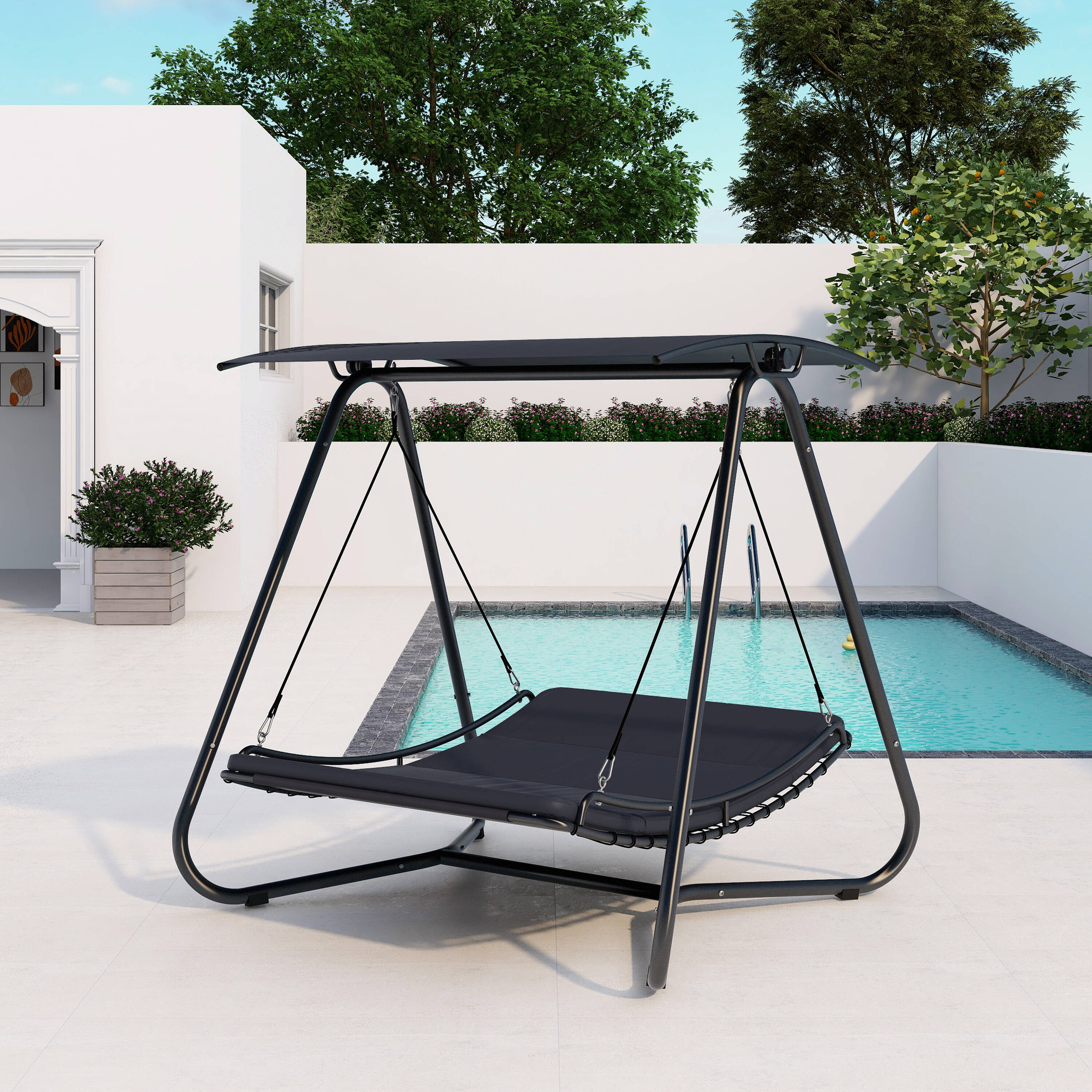 garden swing beds for sale