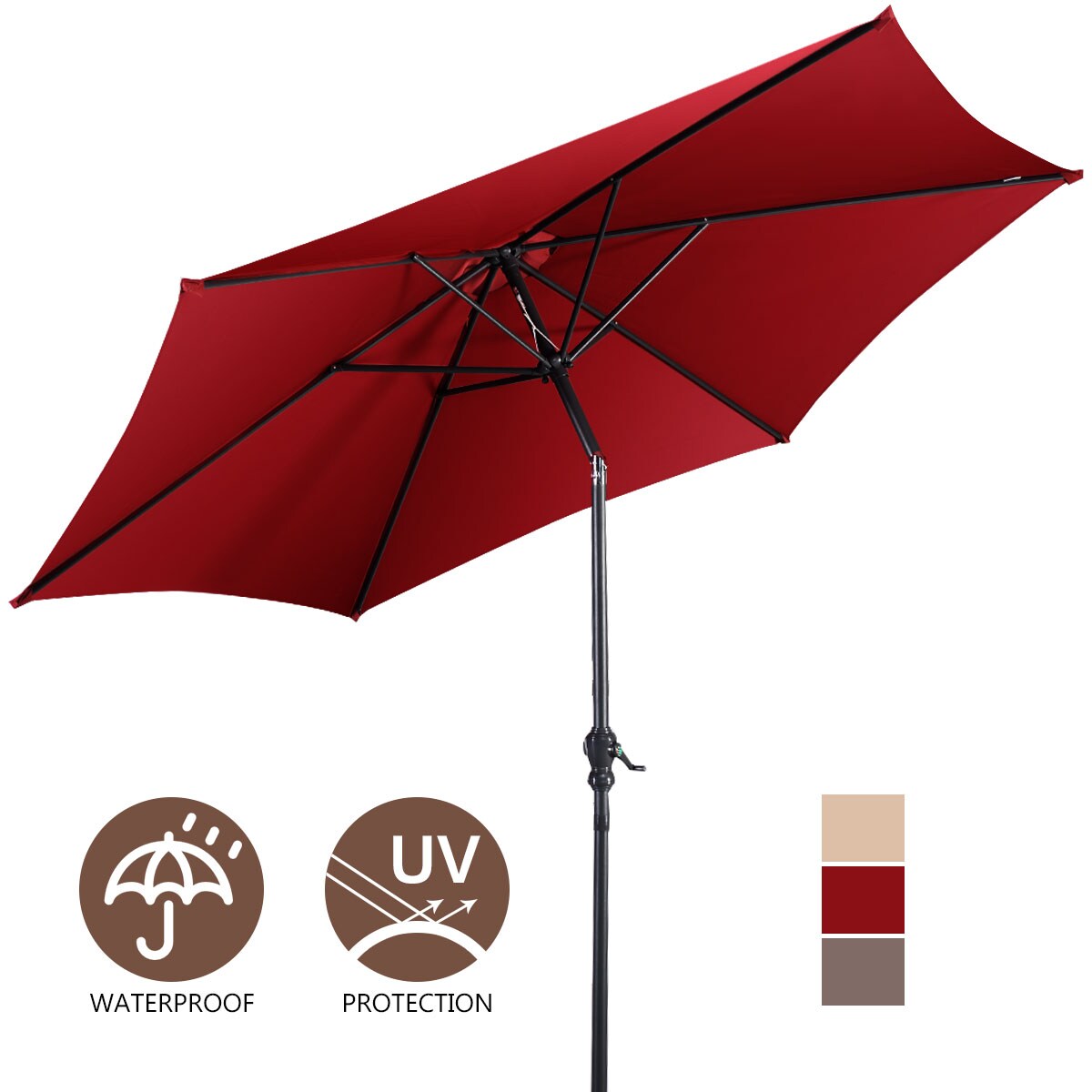 Costway OP2807BUG Umbrellas-2 - View #9