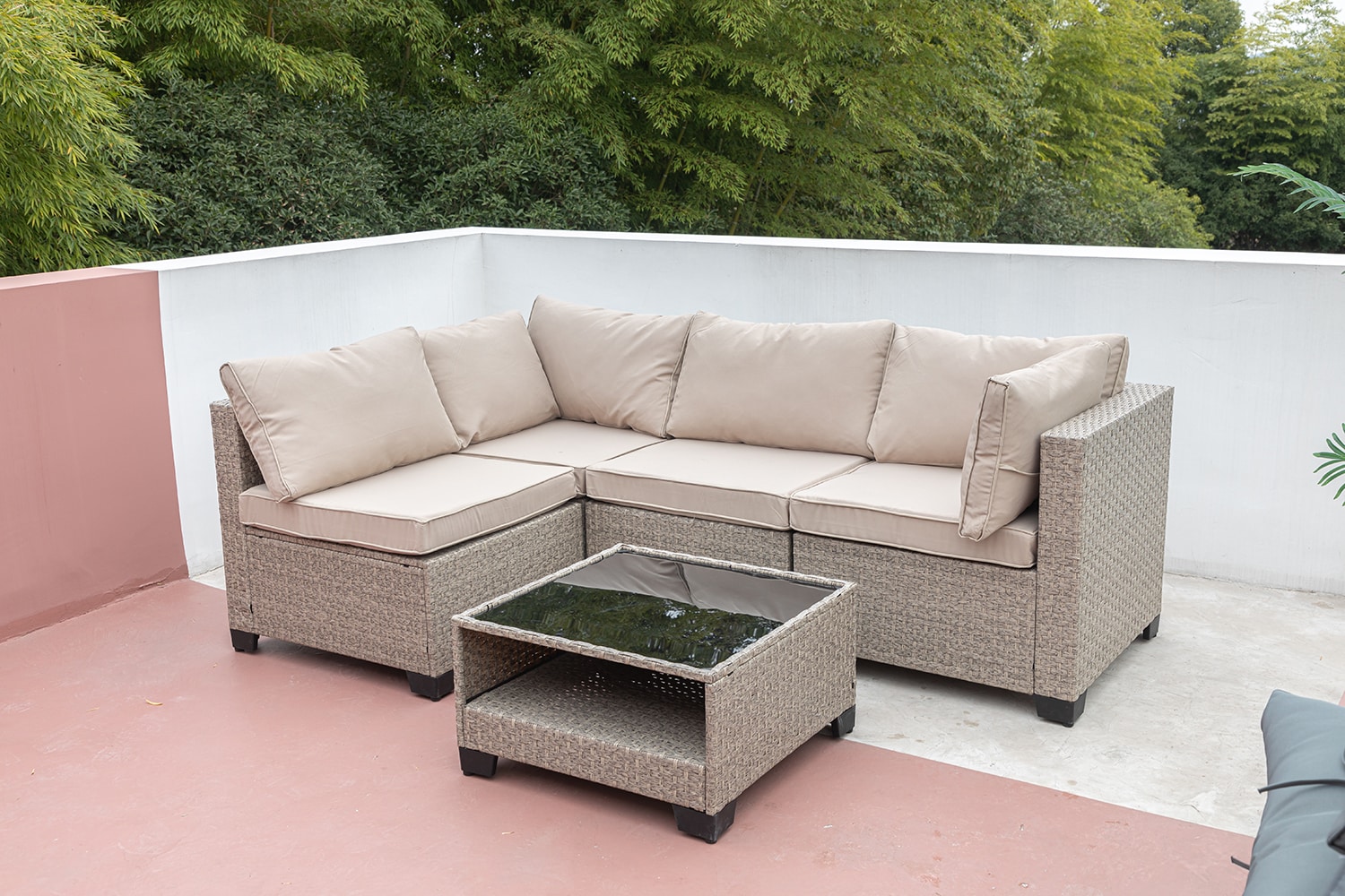 SINOFURN SYA010335BL Patio-Sofas-Daybeds - View #3