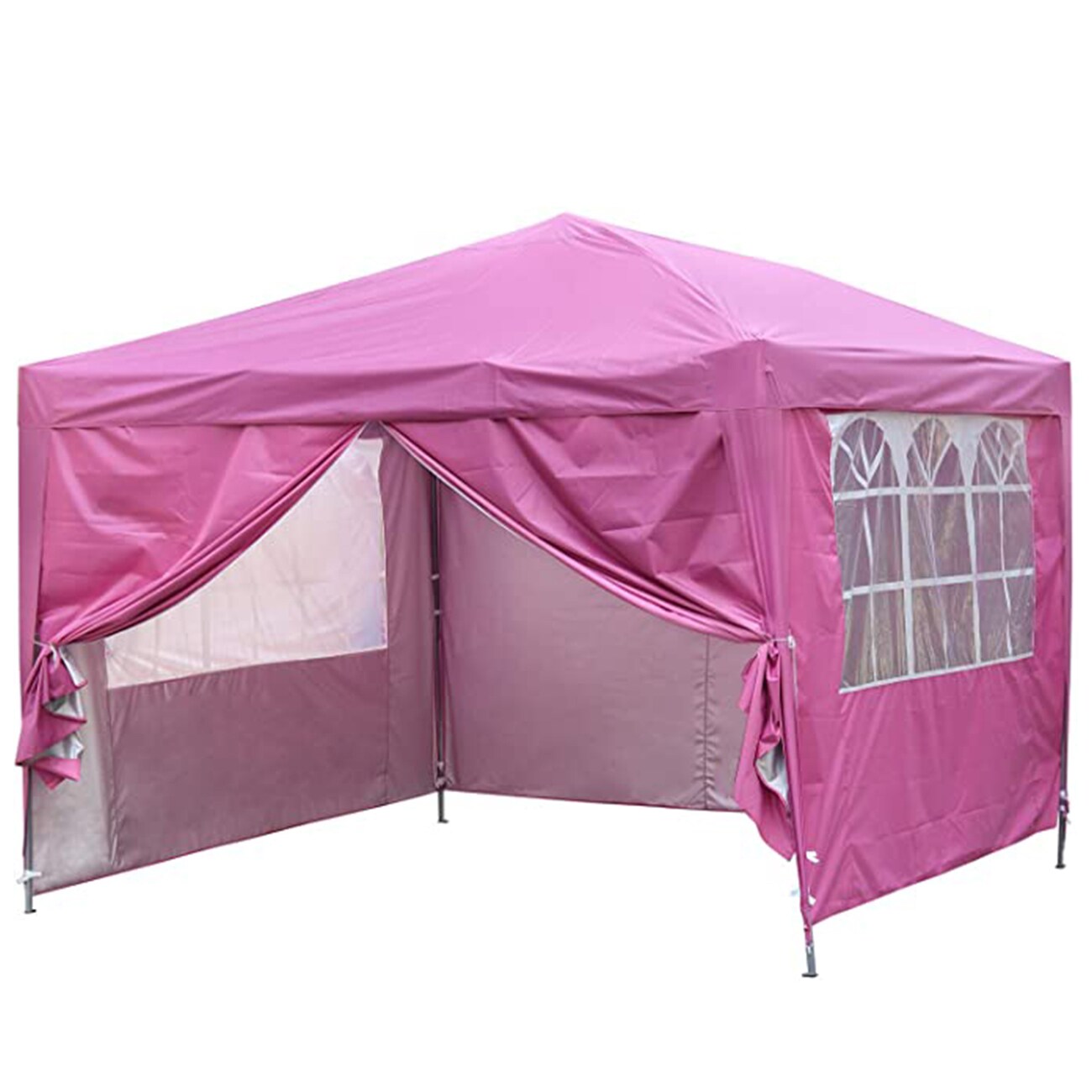 GDY 10-ft x 10-ft Square Pink Pop-up Canopy GDOB-GZ033PI at Lowes.com