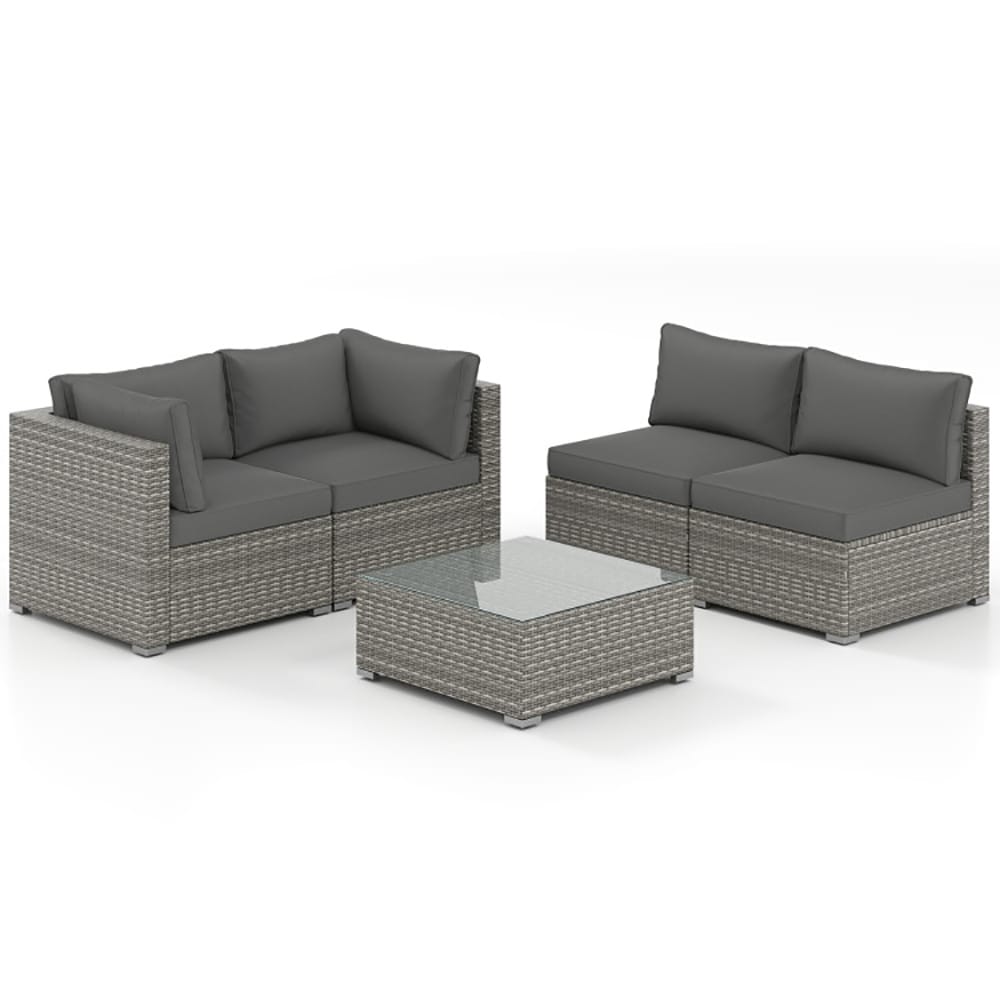 CASAINC CN-WFQ09-BR-BL Patio-Conversation-Sets - View #10