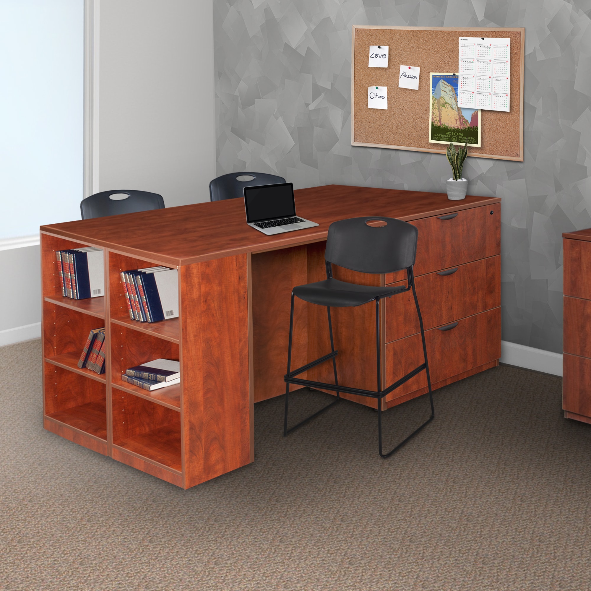 Regency LSLF3SD8546CH desks - View #7