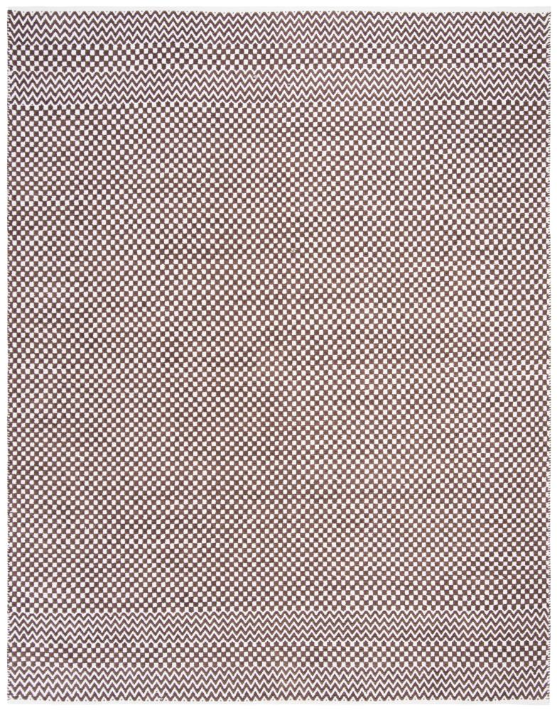 Safavieh BOS686T-8 Boston Tallis 8 x 10 (ft) Tufted Cotton Brown Rectangular Indoor Geometric Coastal Area rug