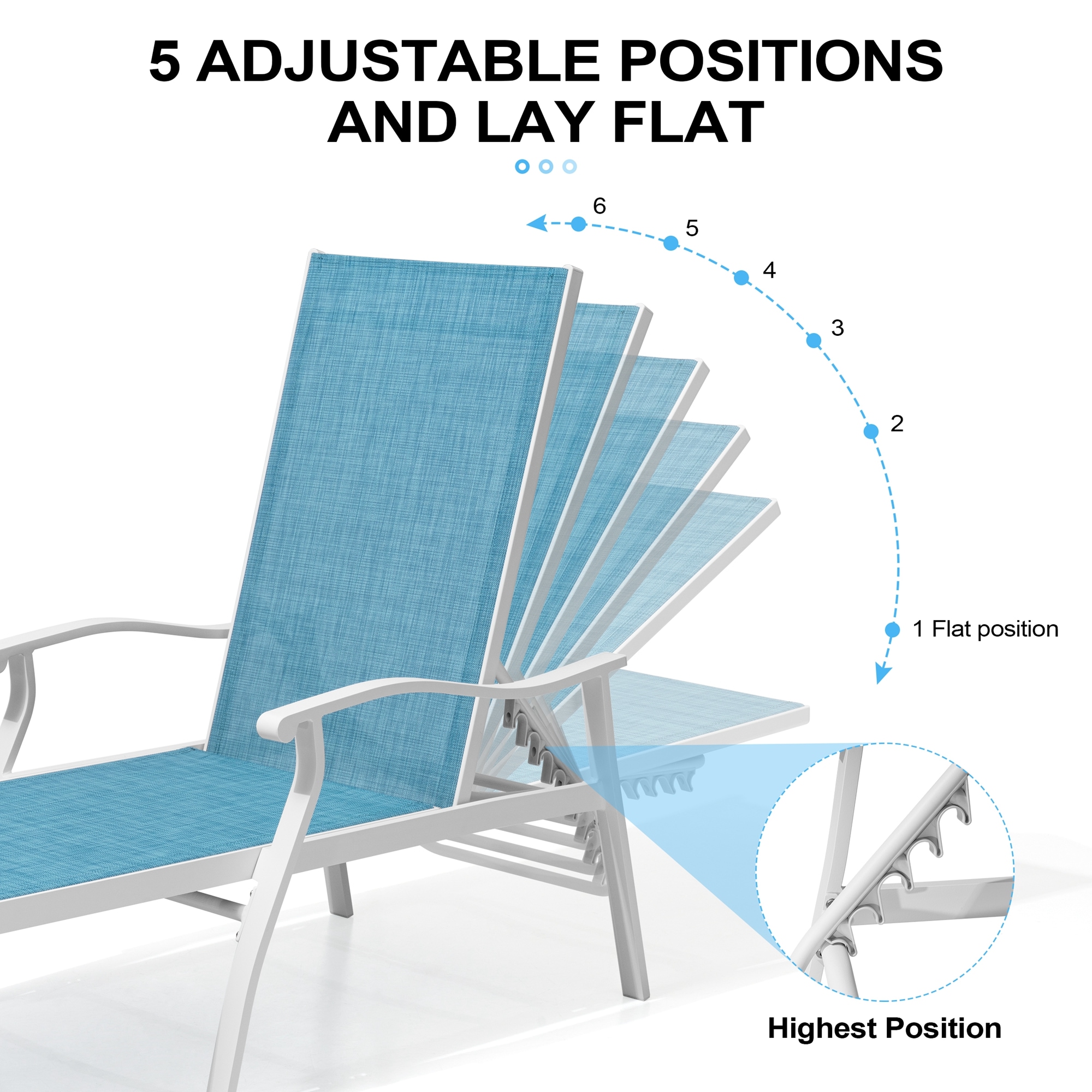 Crestlive Products CL-LG008BLU-2PC Patio-Chairs - View #4